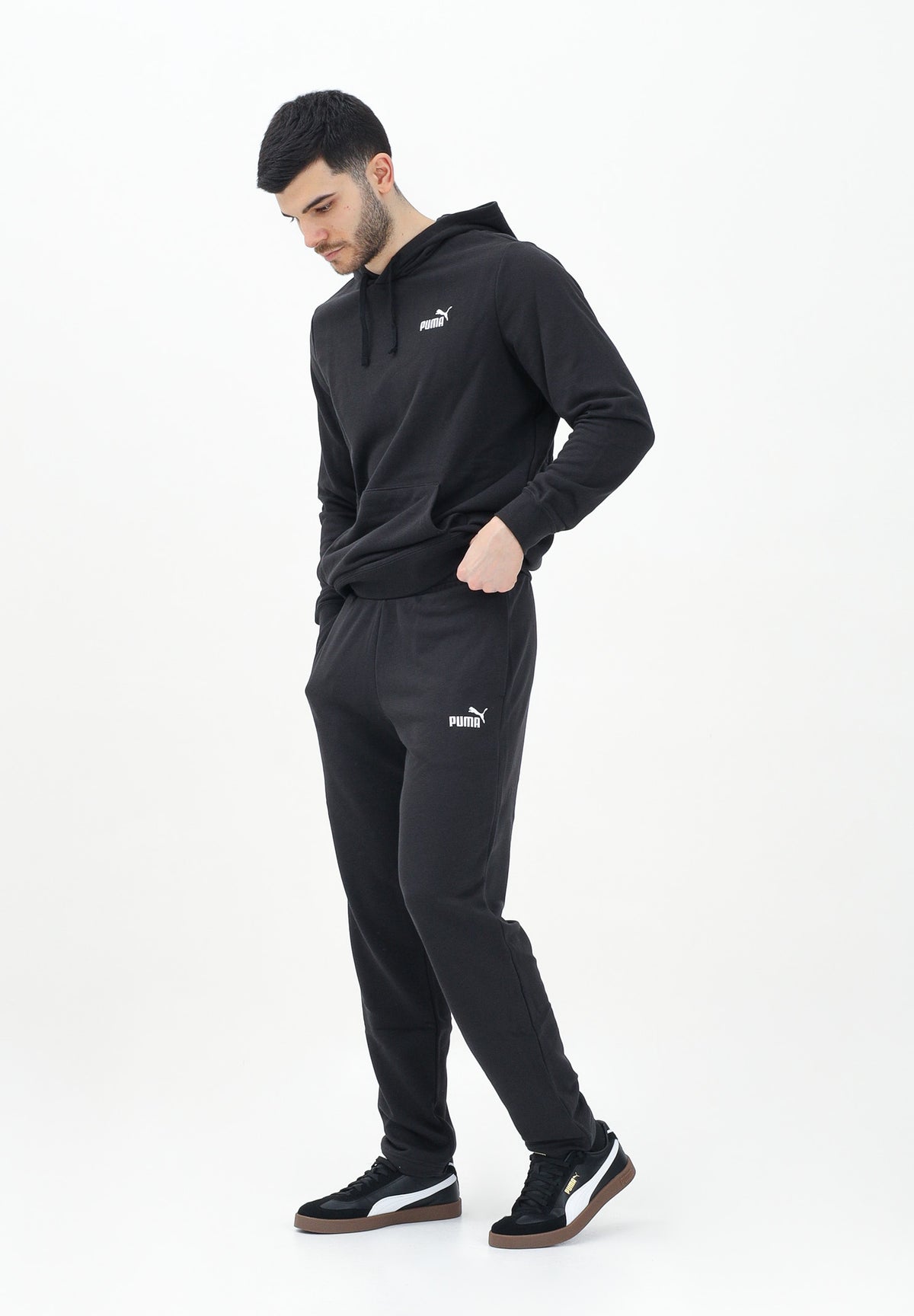 PUMA Pantaloni sportivi Essentials nero da uomo 682612 01 PUMA