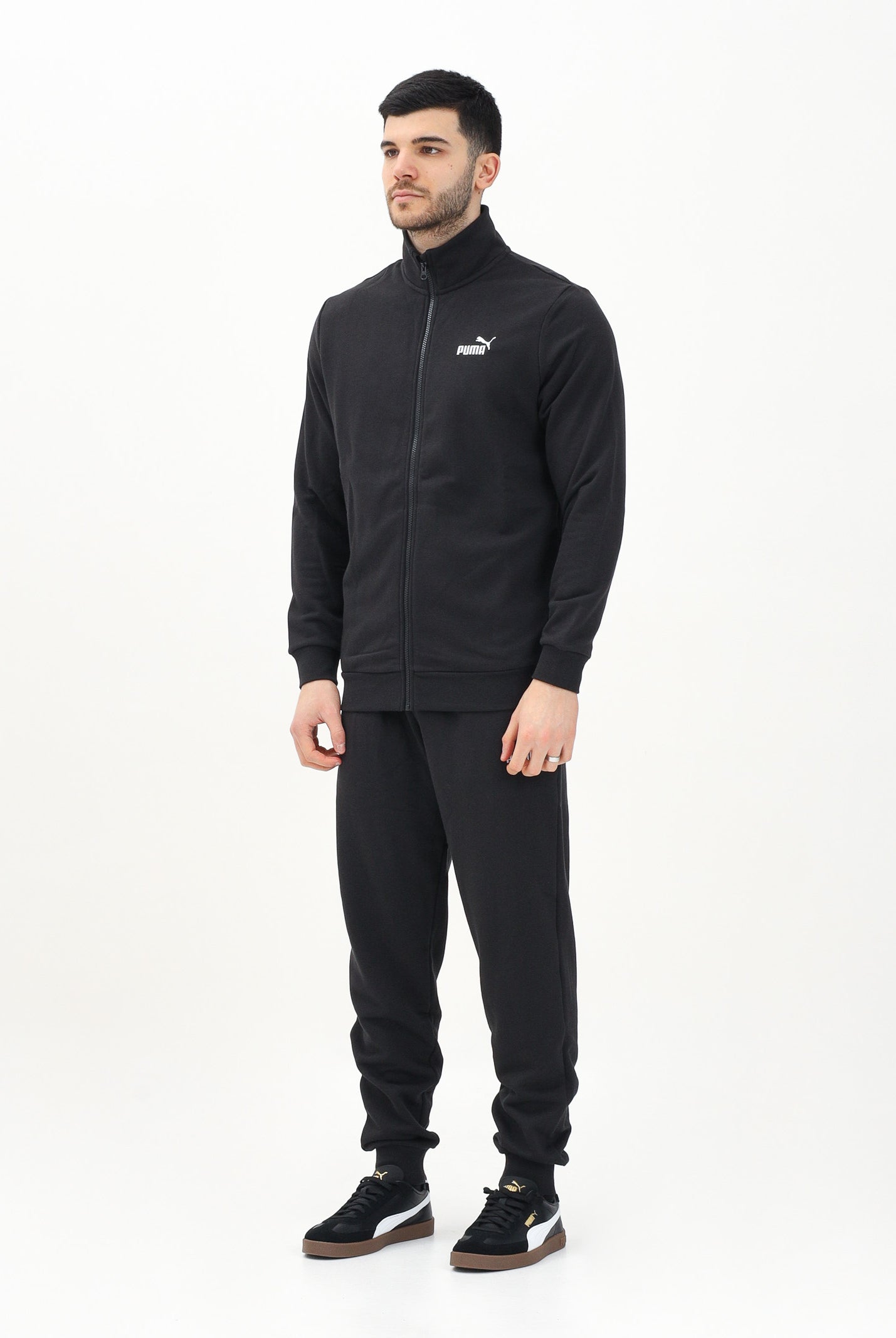 PUMA Tuta Essentials nera da uomo 684848 01 PUMA