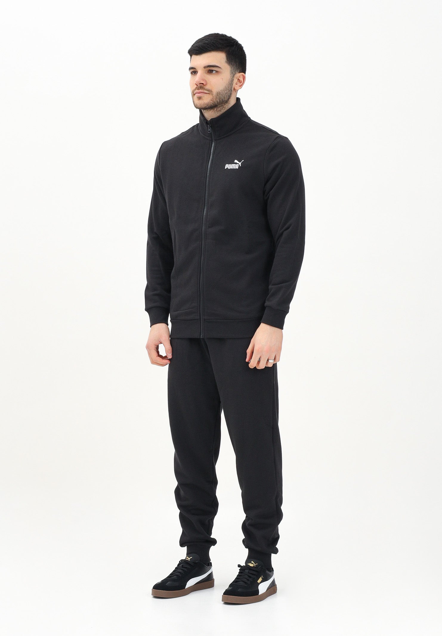 PUMA Tuta Essentials nera da uomo 684848 01 PUMA