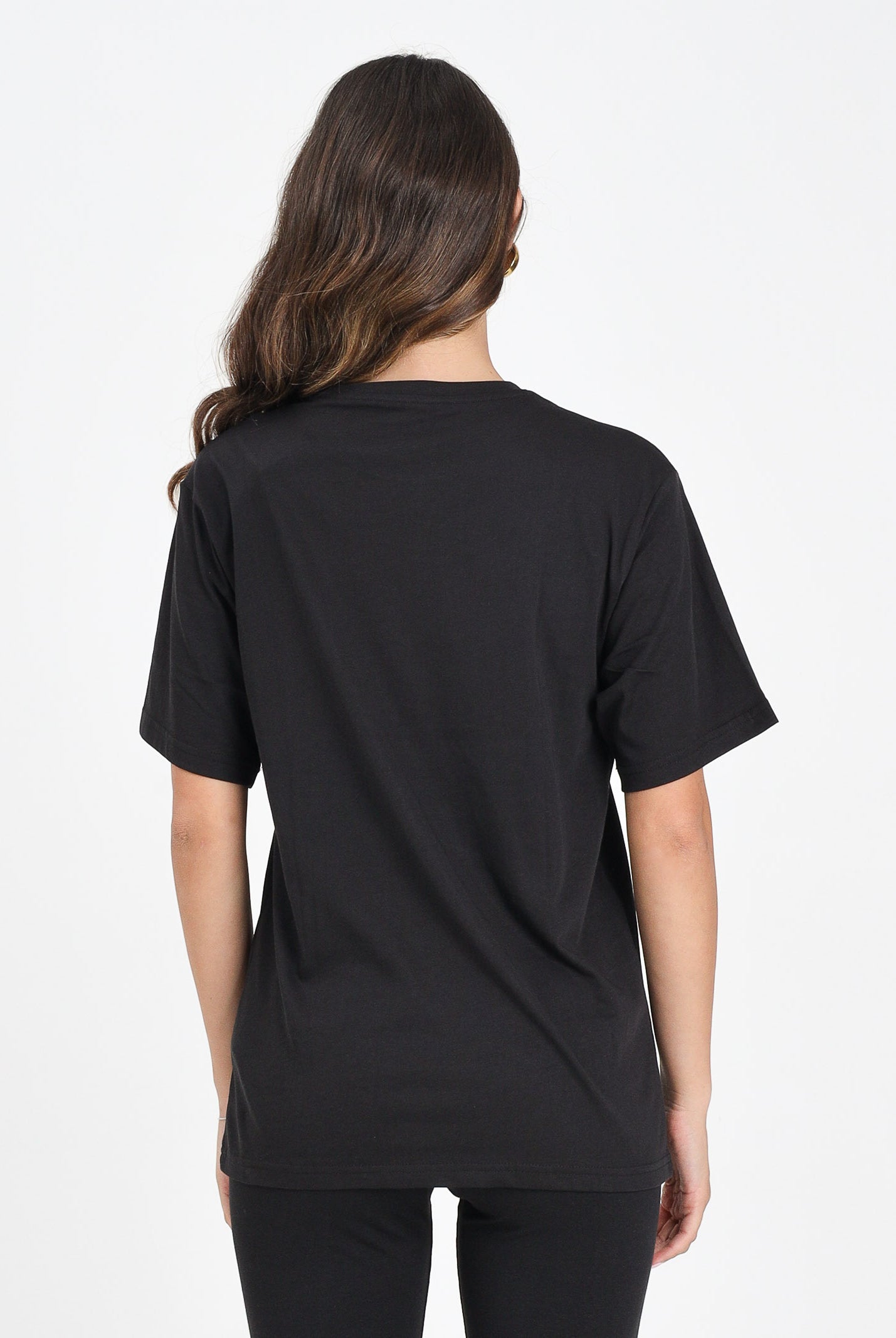 PUMA T-shirt a manica corta ESS Relaxed nera da donna 684971 01 PUMA