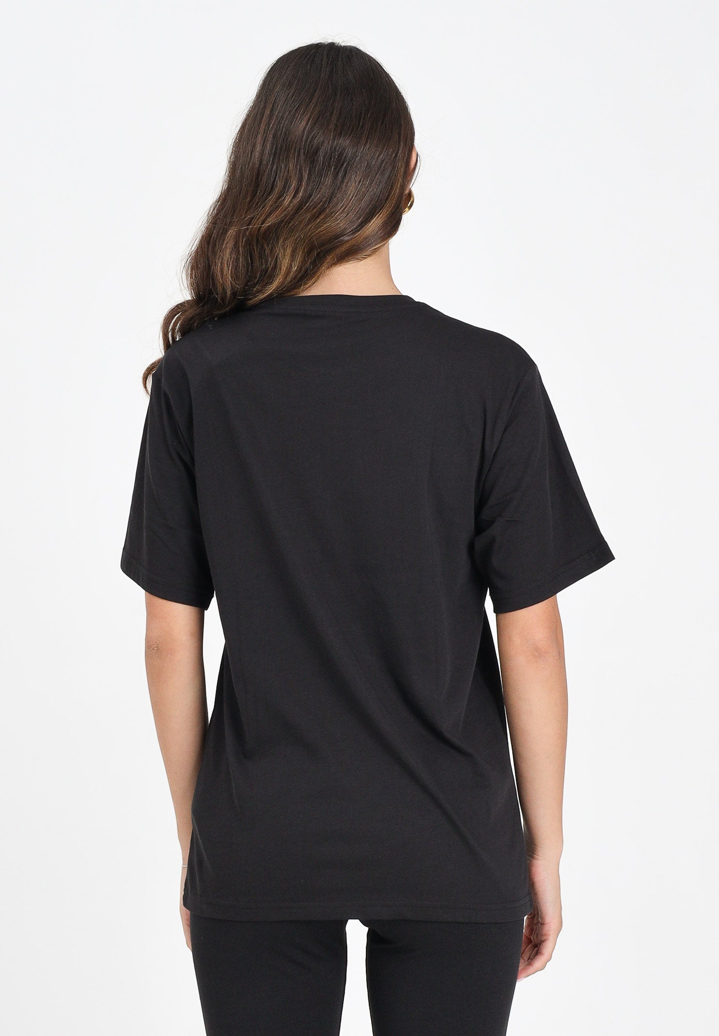 PUMA T-shirt a manica corta ESS Relaxed nera da donna 684971 01 PUMA