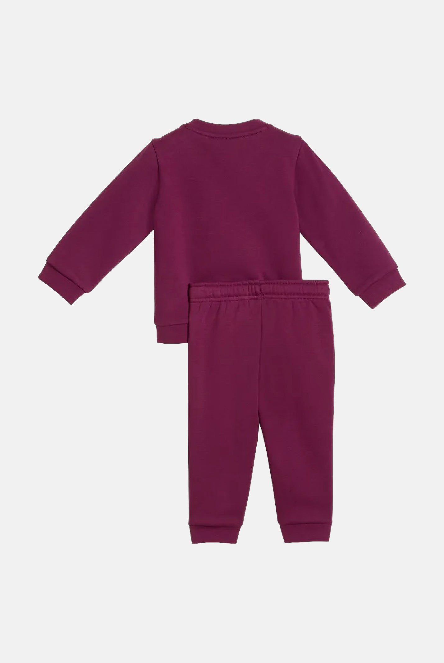PUMA Tuta ESSENTIALS LOGO SUIT rosa per neonato con logo iconico frontale 686280 41 PUMA