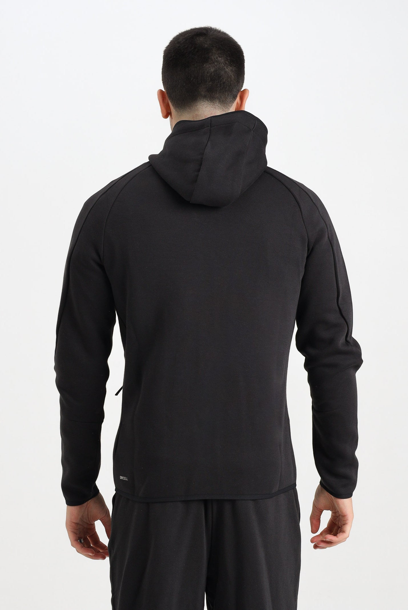 PUMA Felpa con zip Evostripe nera da uomo 688231 01 PUMA