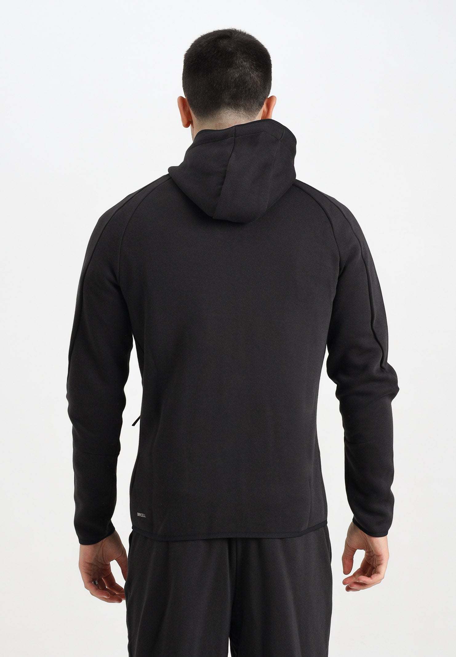 PUMA Felpa con zip Evostripe nera da uomo 688231 01 PUMA