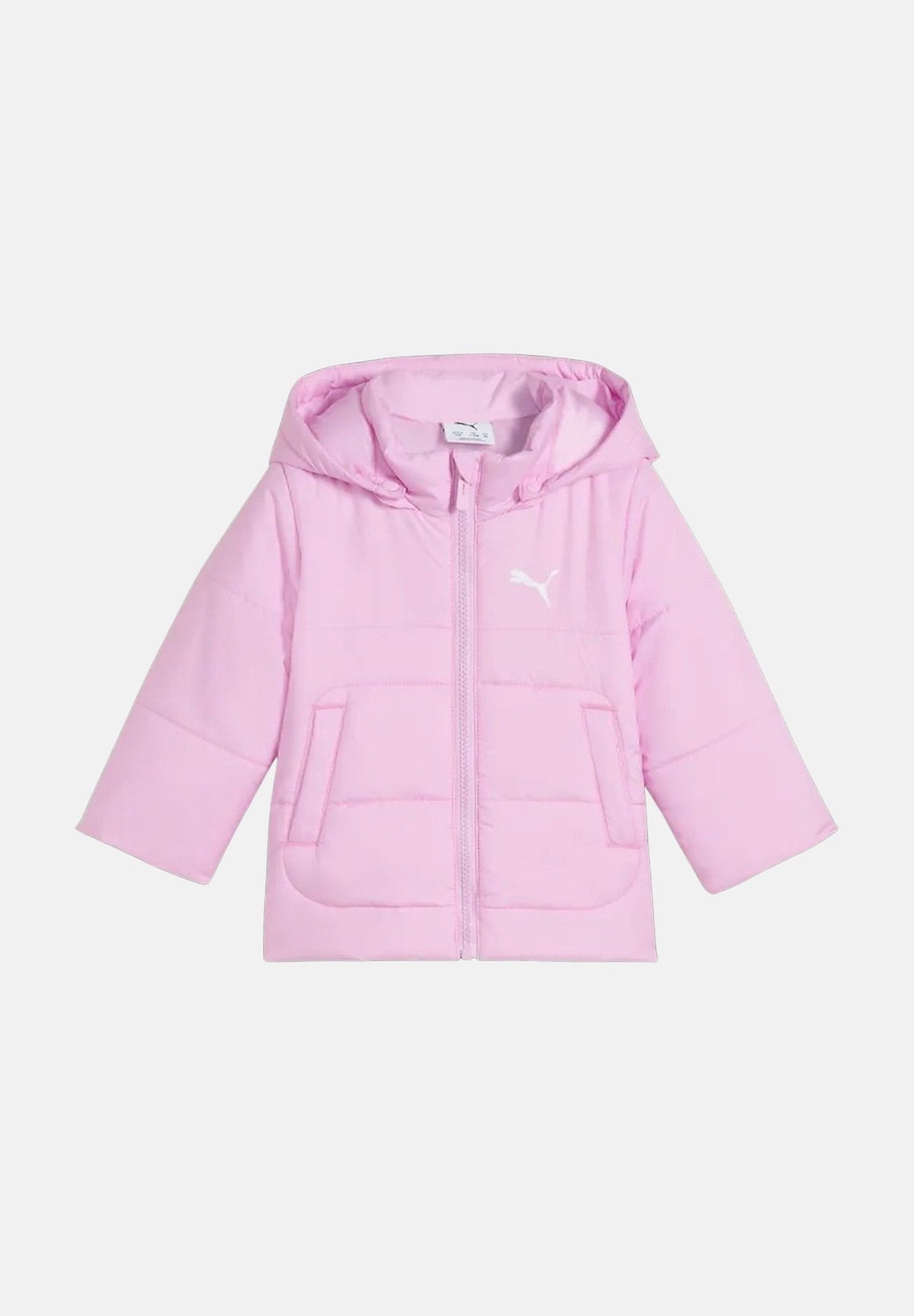 PUMA Giubbotto MINICATS rosa per neonato con cappuccio e chiusura a zip integrale 688402 47 PUMA