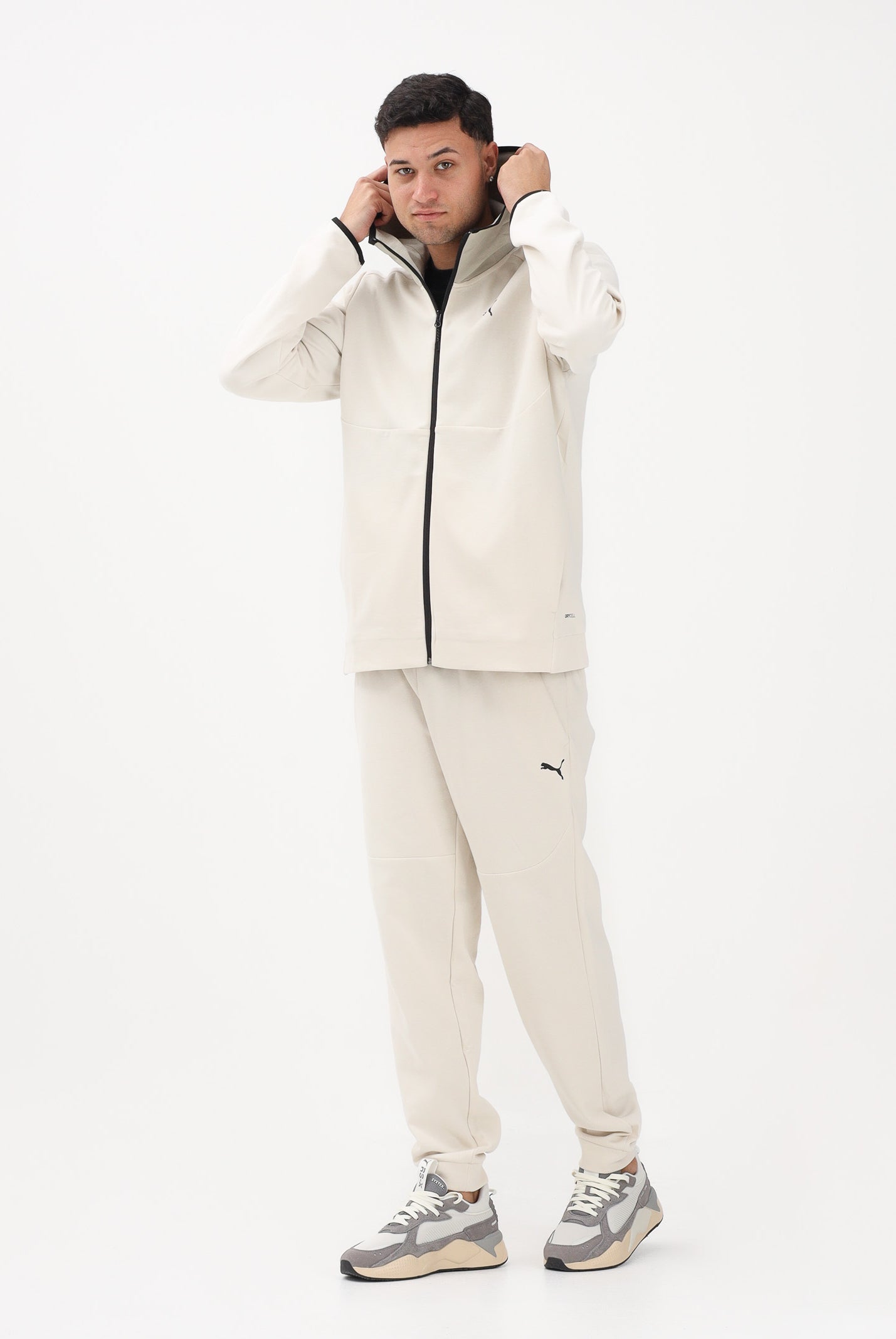 PUMA Pantalone sportivo PUMATECH panna da uomo 692183 87 PUMA