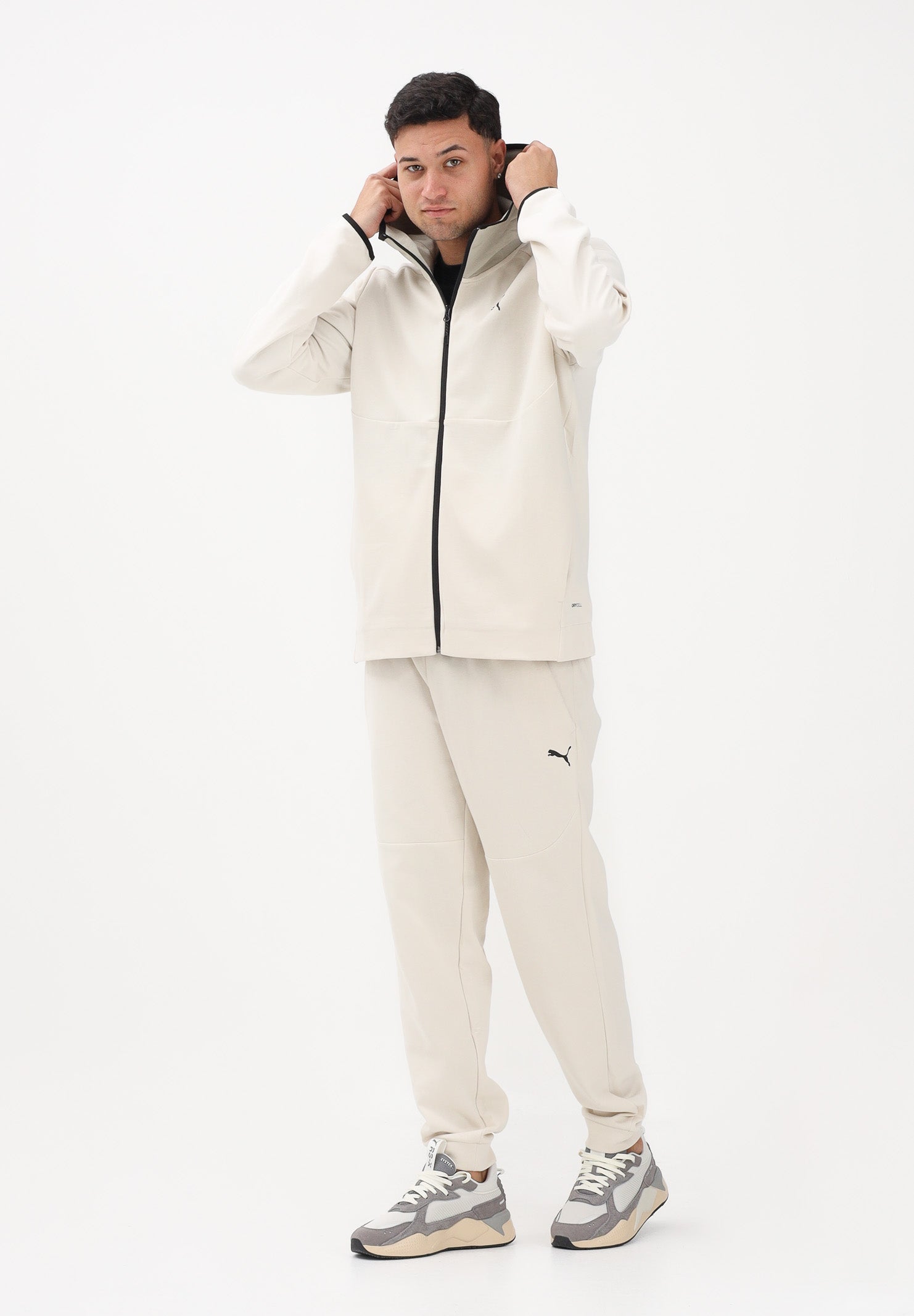 PUMA Pantalone sportivo PUMATECH panna da uomo 692183 87 PUMA