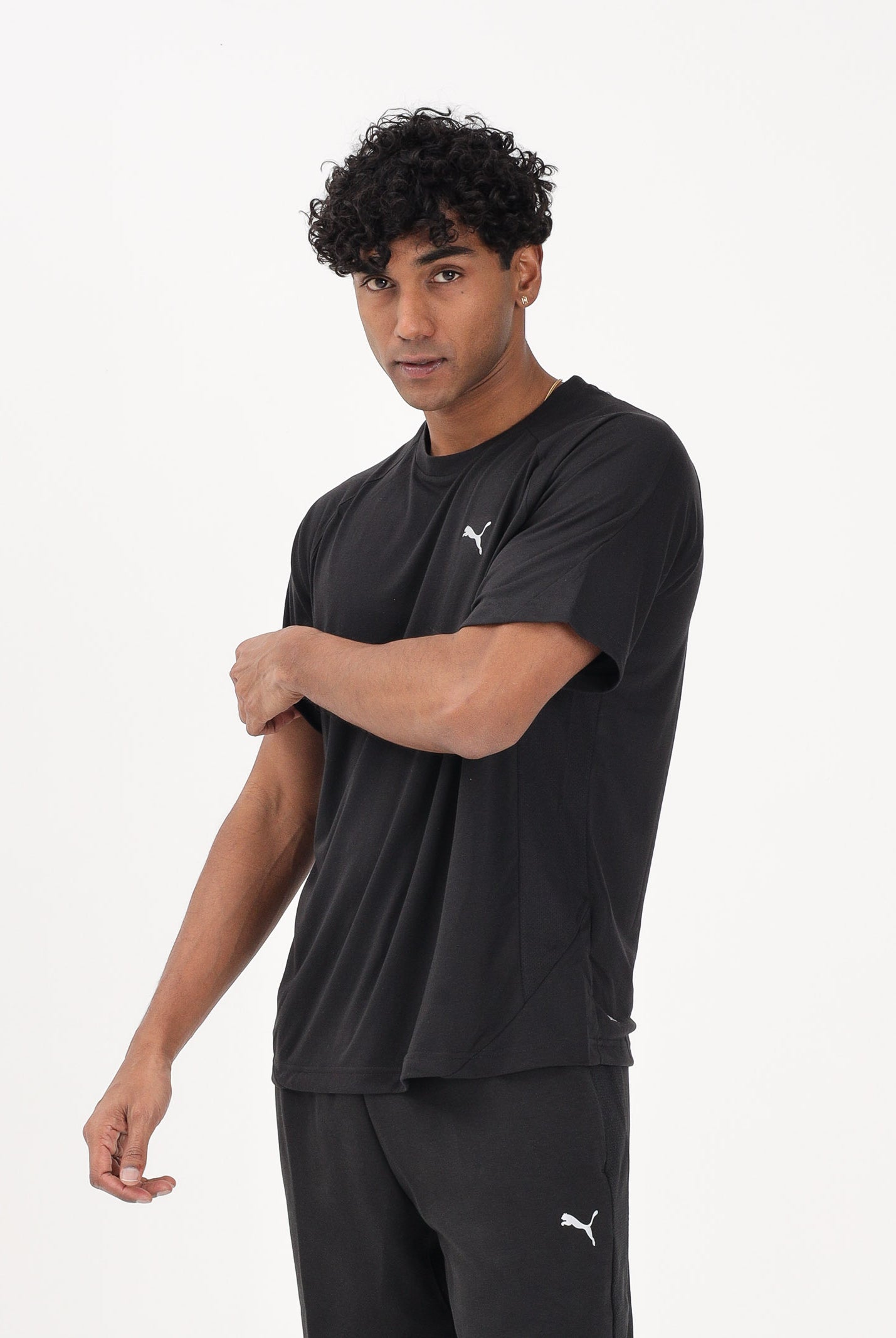 PUMA T-shirt a manica corta VELOCITY nera da uomo 692189 01 PUMA