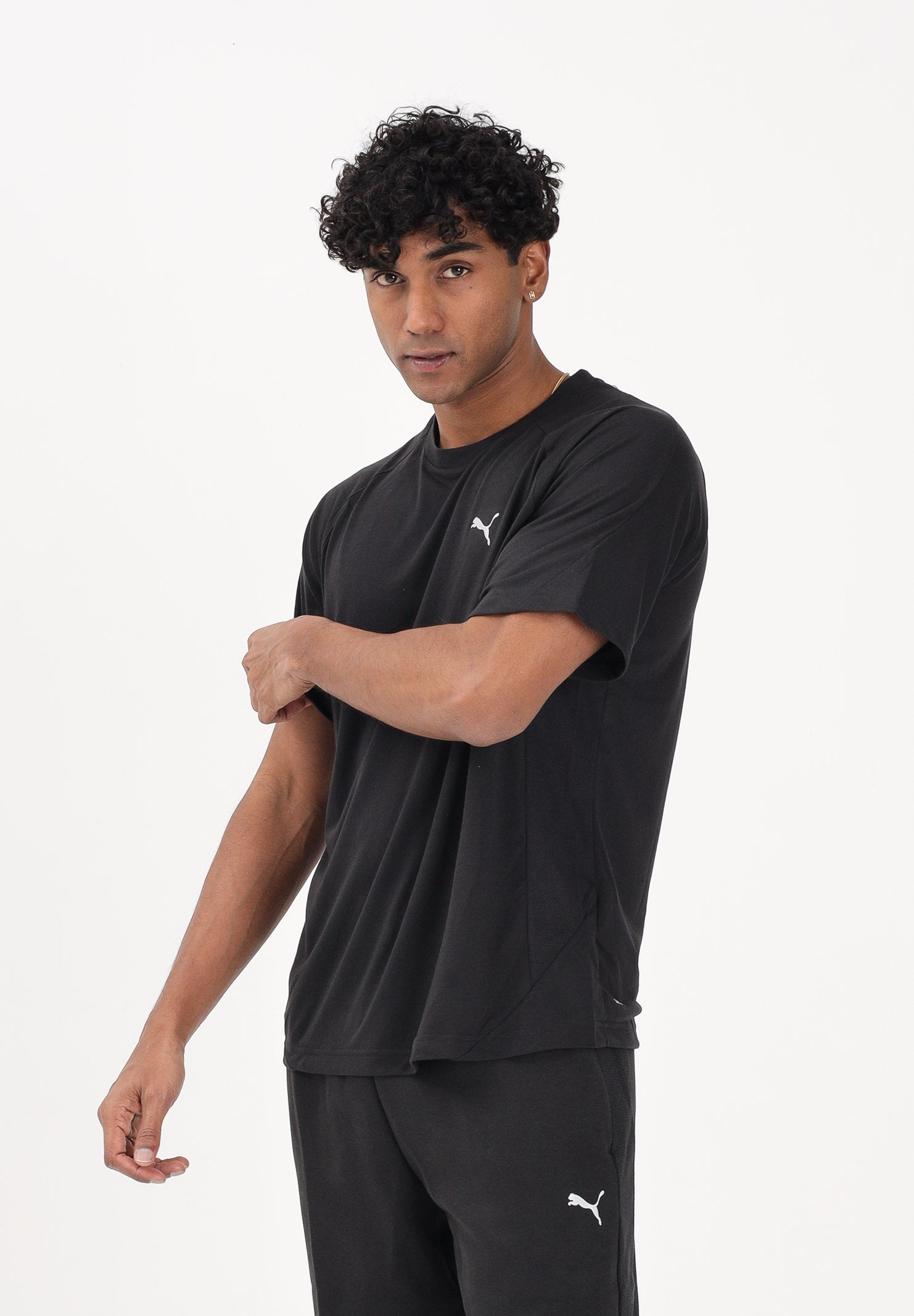 PUMA T-shirt a manica corta VELOCITY nera da uomo 692189 01 PUMA