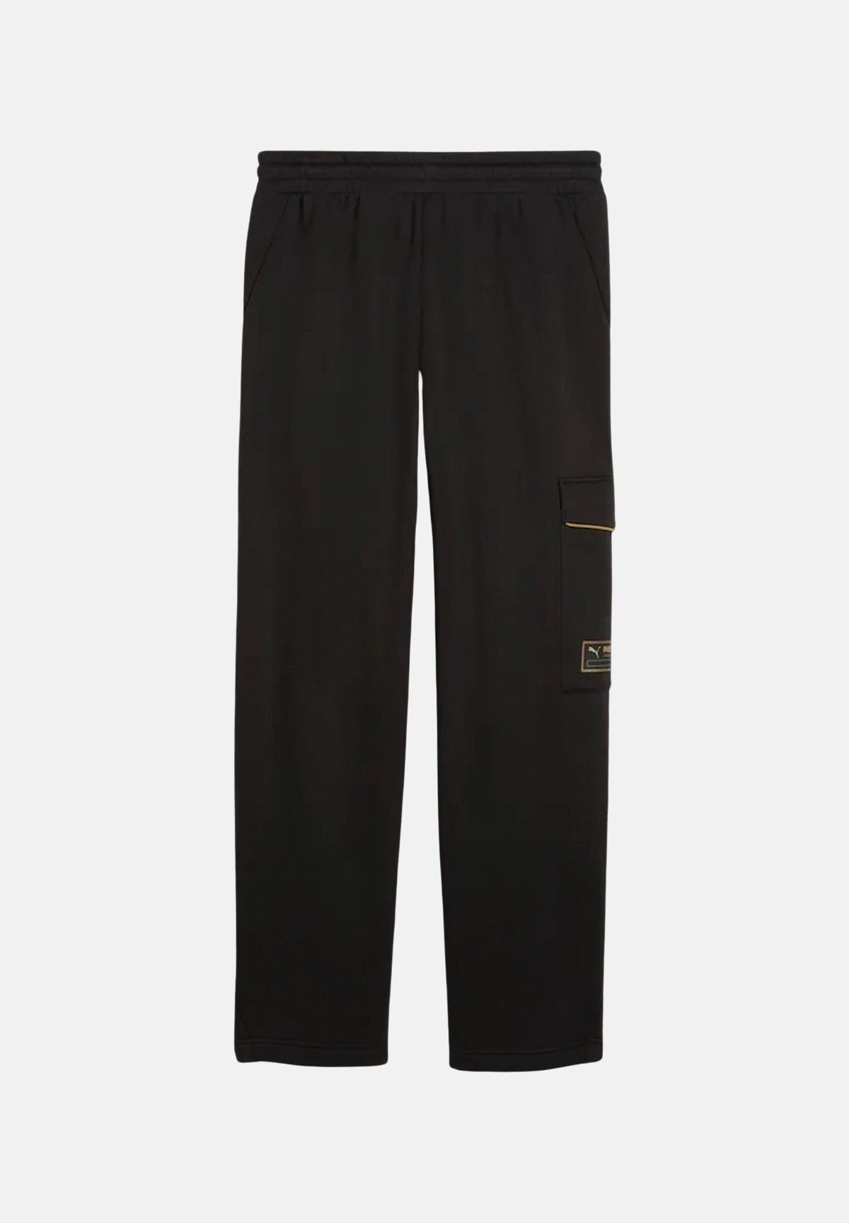 PUMA Pantaloni neri per uomo con tasca cargo e cordino regolabile. 694326 01 PUMA