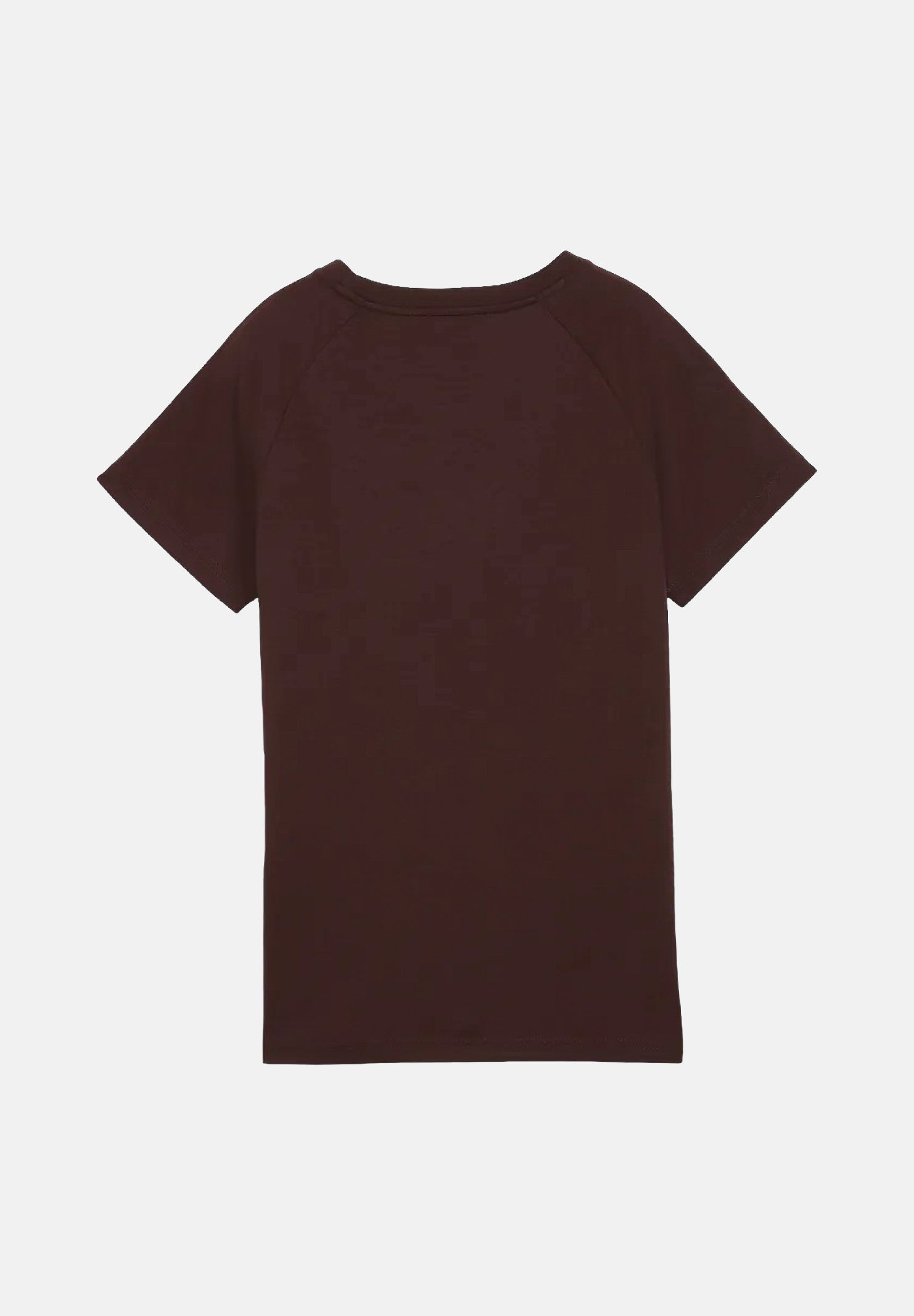 PUMA T-shirt manica corta CLASSICS RHINESTONE marrone da donna con logo in strass sul petto e girocollo. 694576 33 PUMA