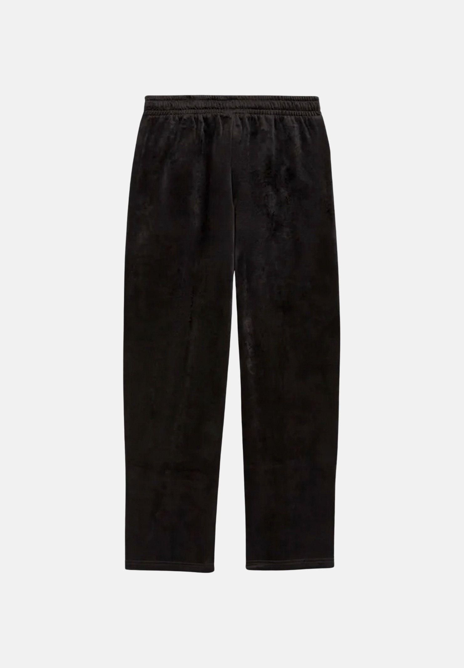 PUMA Pantaloni della tuta in ciniglia neri per bambina con vita elasticizzata e tasche laterali 694855 01 PUMA