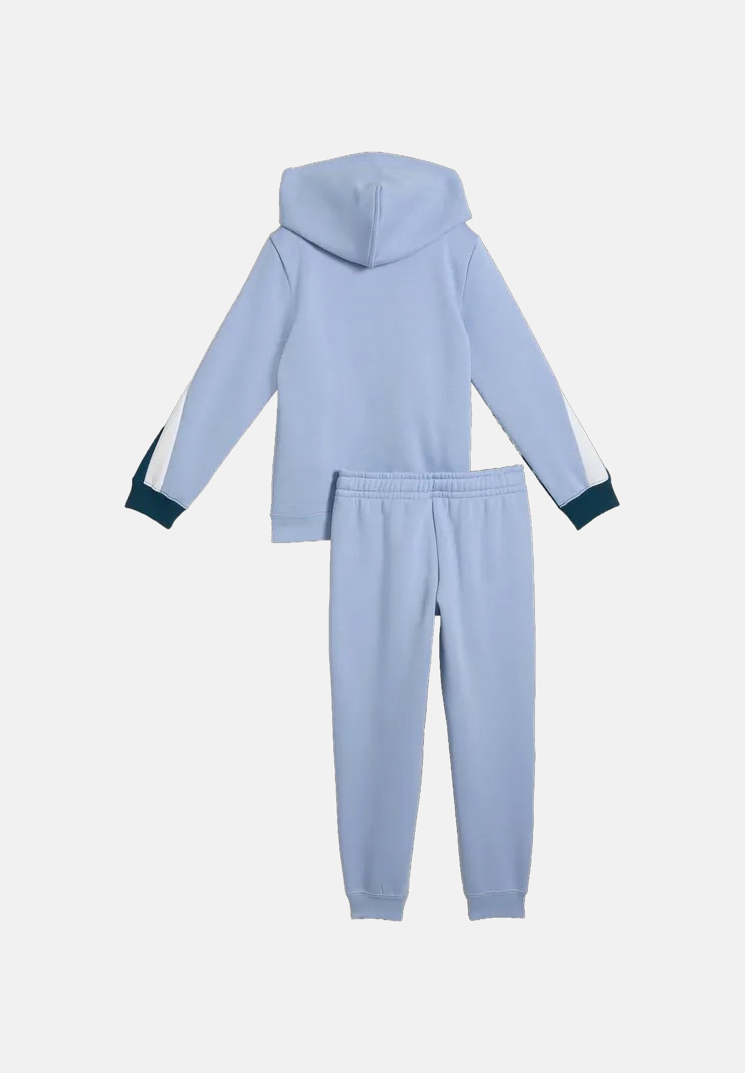 PUMA Tuta POWER COLORBLOCK SUIT azzurro da bambino con blocchi di colore dark blue. 694994 38 PUMA