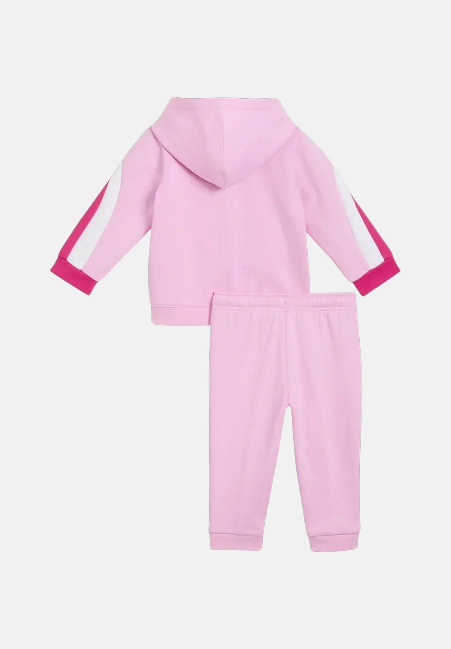 PUMA Tuta rosa per neonata con felpa con cappuccio e chiusura a zip 695786 47 PUMA