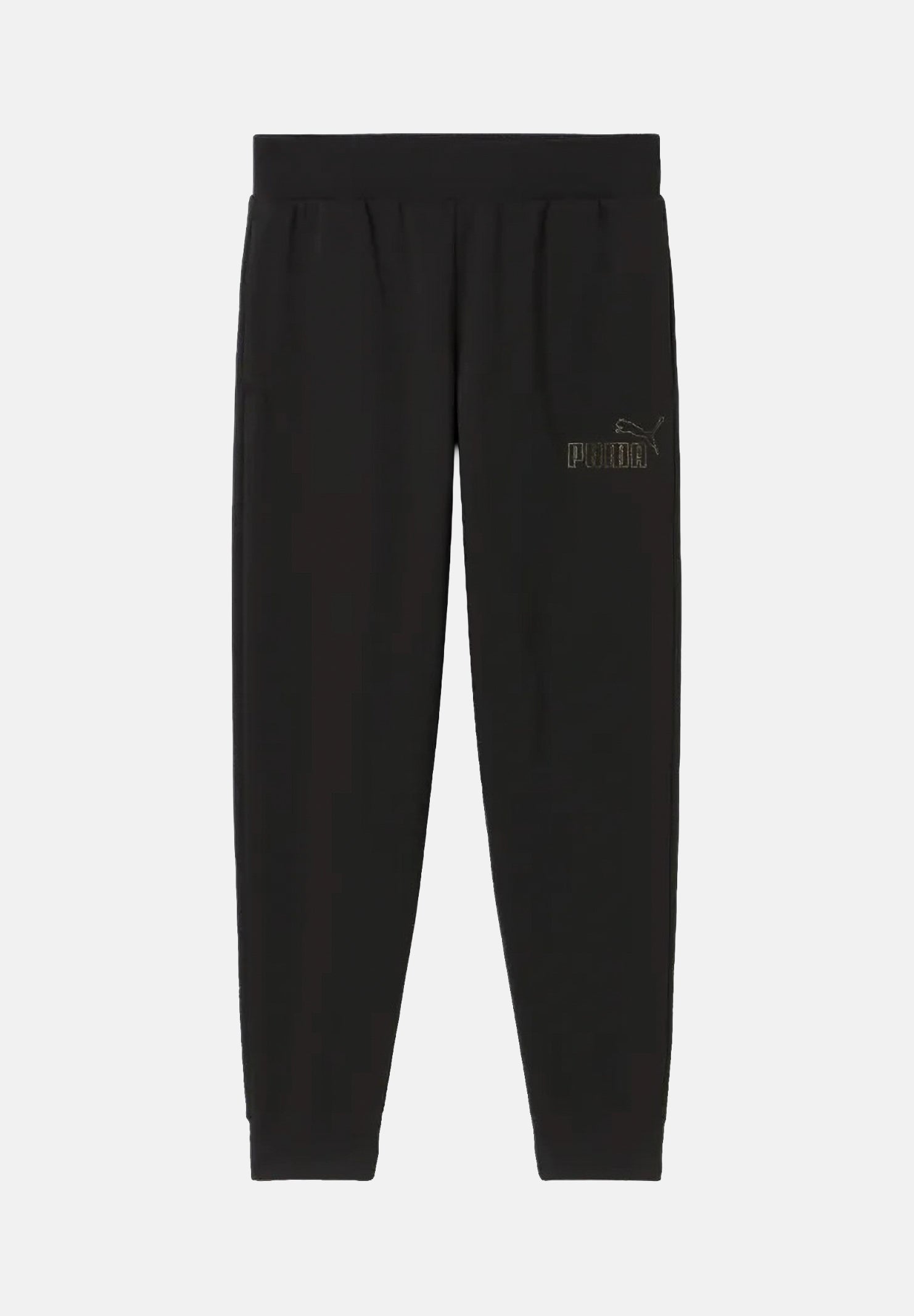 PUMA Pantaloni sportivi ESS RHINESTONE nero da donna con dettagli strass e caviglie elasticizzate. 696922 01 PUMA