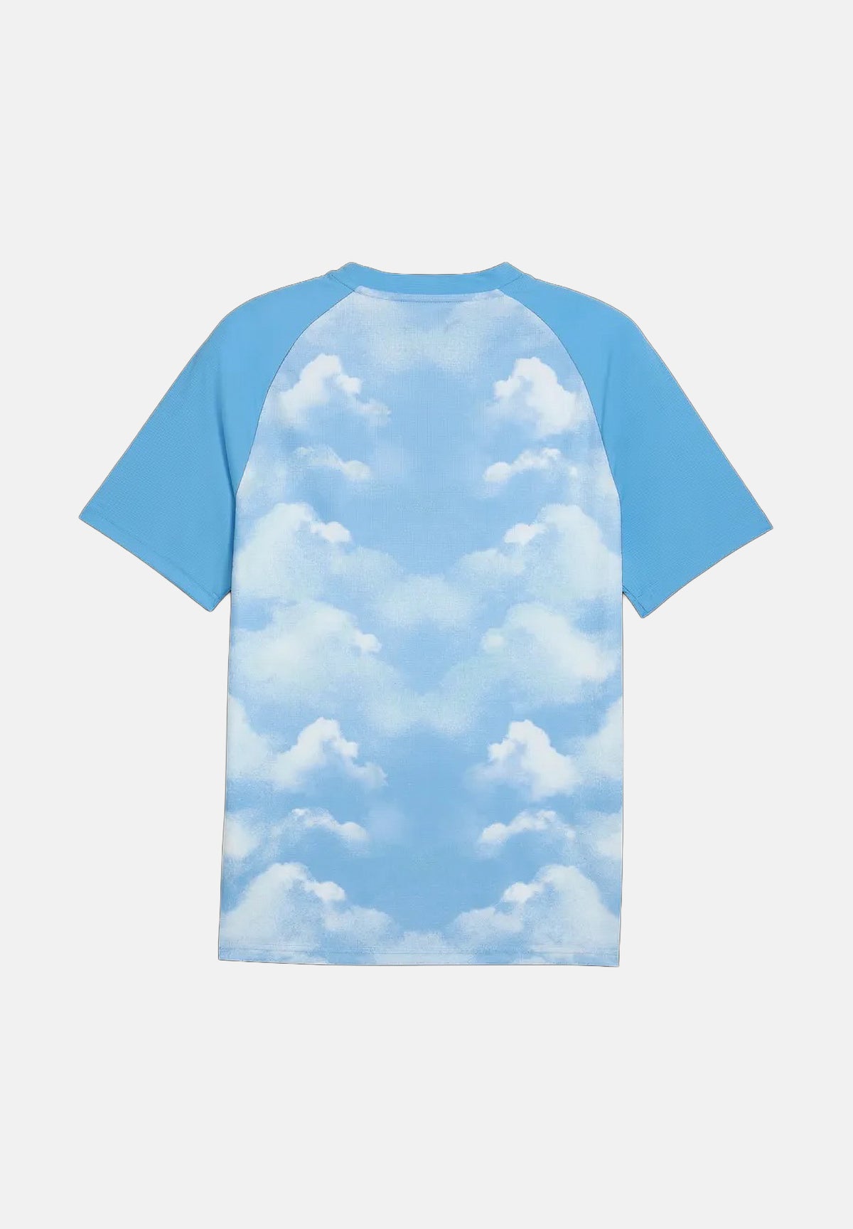 PUMA T-shirt manica corta MANCHESTER CITY FAN TEE azzurro da uomo con motivo grafico a nubi 786251 15 PUMA