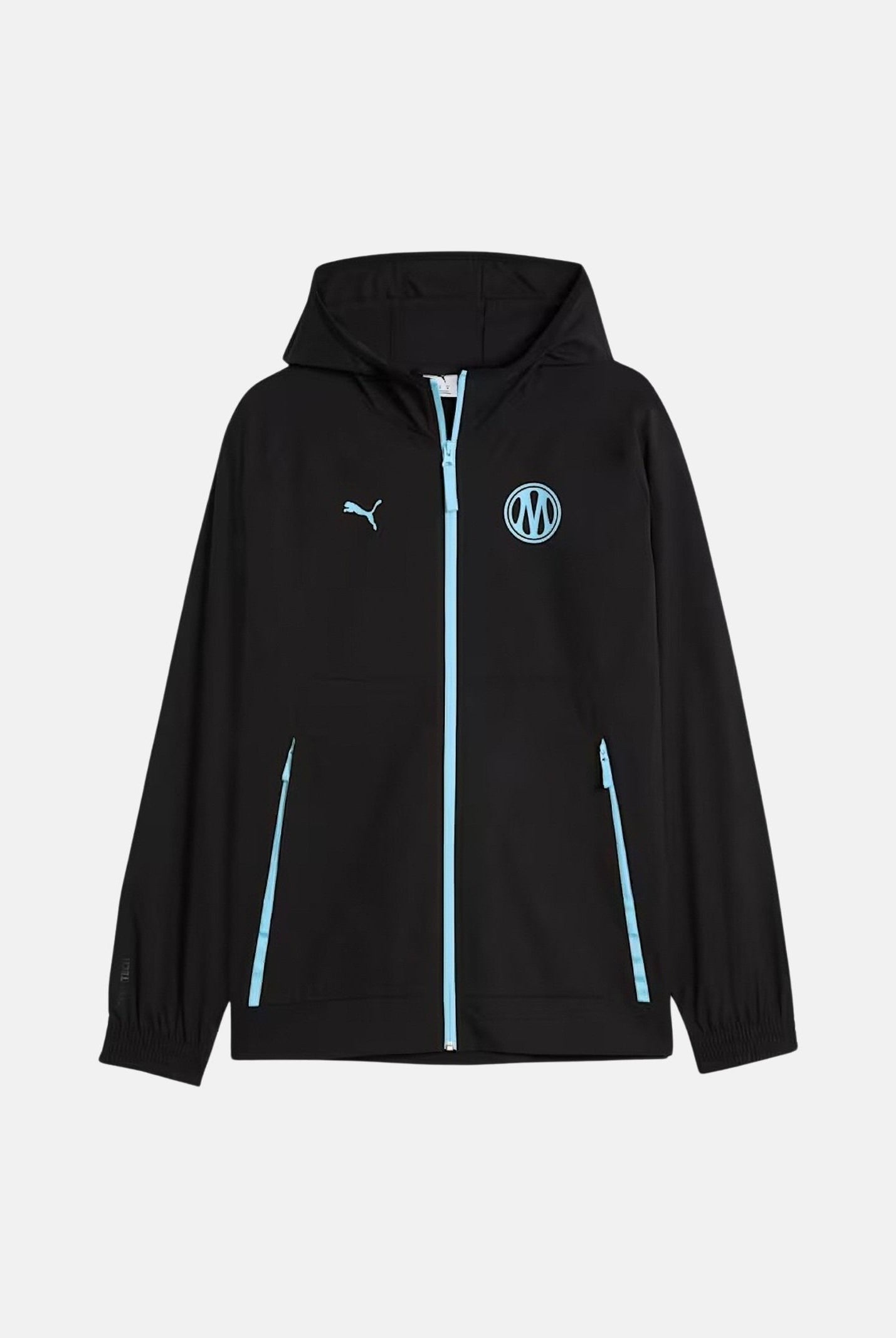 PUMA Giubbotto sportivo OM PUMATECH WOVEN JACKET, nero da uomo 786449 20 PUMA
