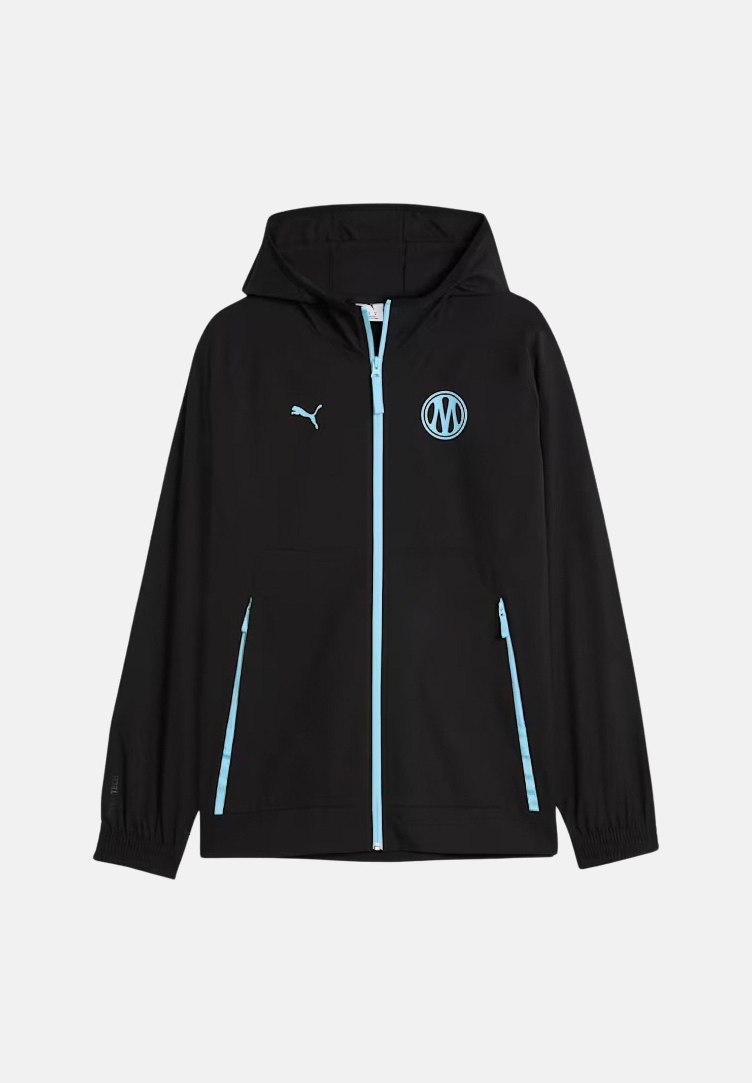 PUMA Giubbotto sportivo OM PUMATECH WOVEN JACKET, nero da uomo 786449 20 PUMA