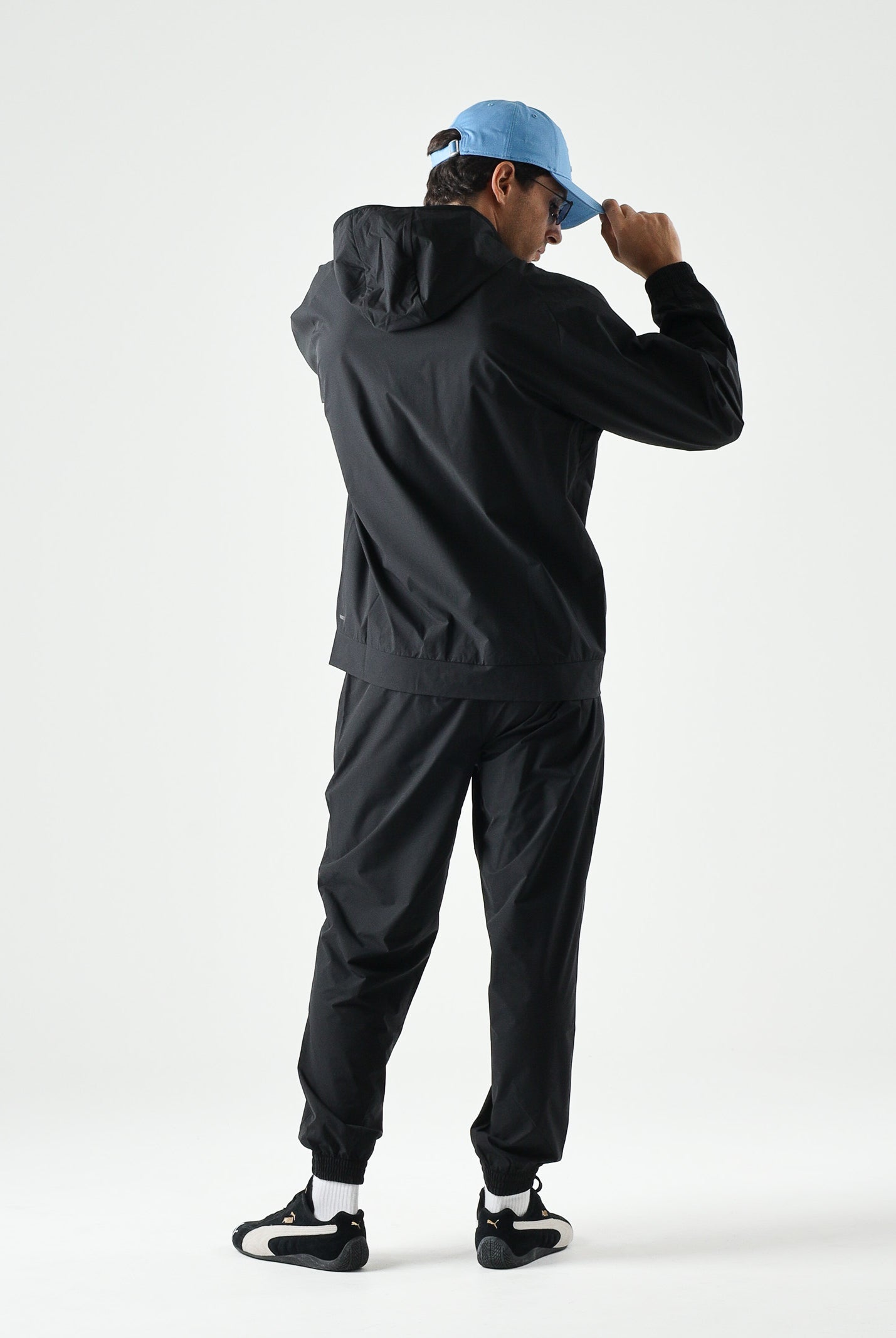 PUMA Giubbotto sportivo OM PUMATECH WOVEN JACKET, nero da uomo 786449 20 PUMA