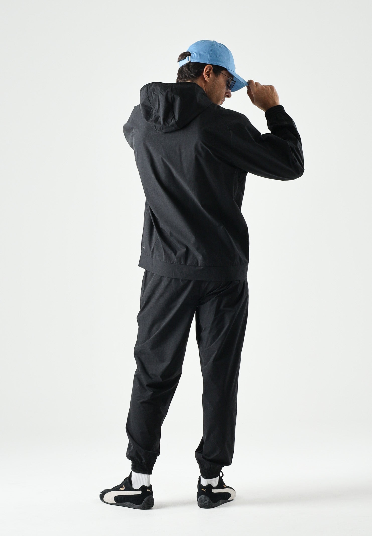 PUMA Giubbotto sportivo OM PUMATECH WOVEN JACKET, nero da uomo 786449 20 PUMA