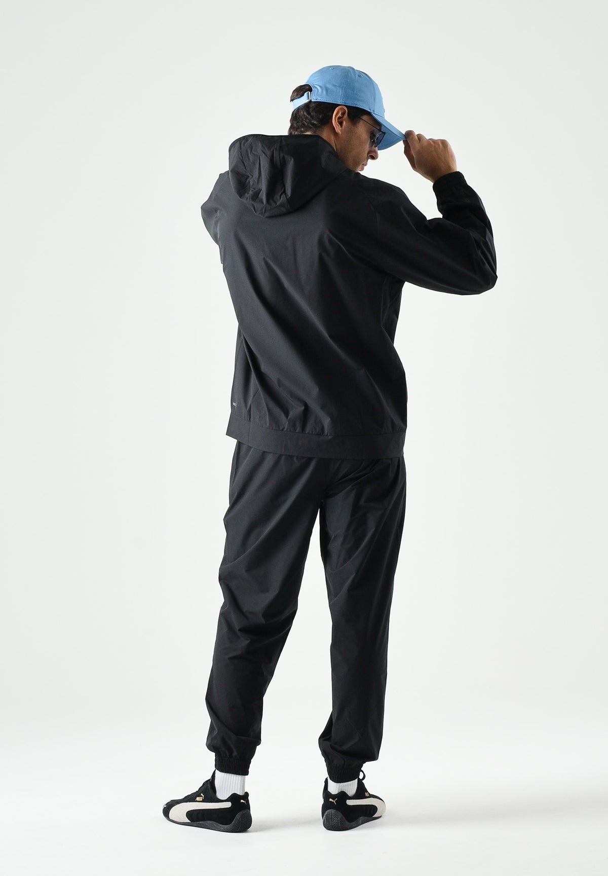 PUMA Giubbotto sportivo OM PUMATECH WOVEN JACKET, nero da uomo 786449 20 PUMA