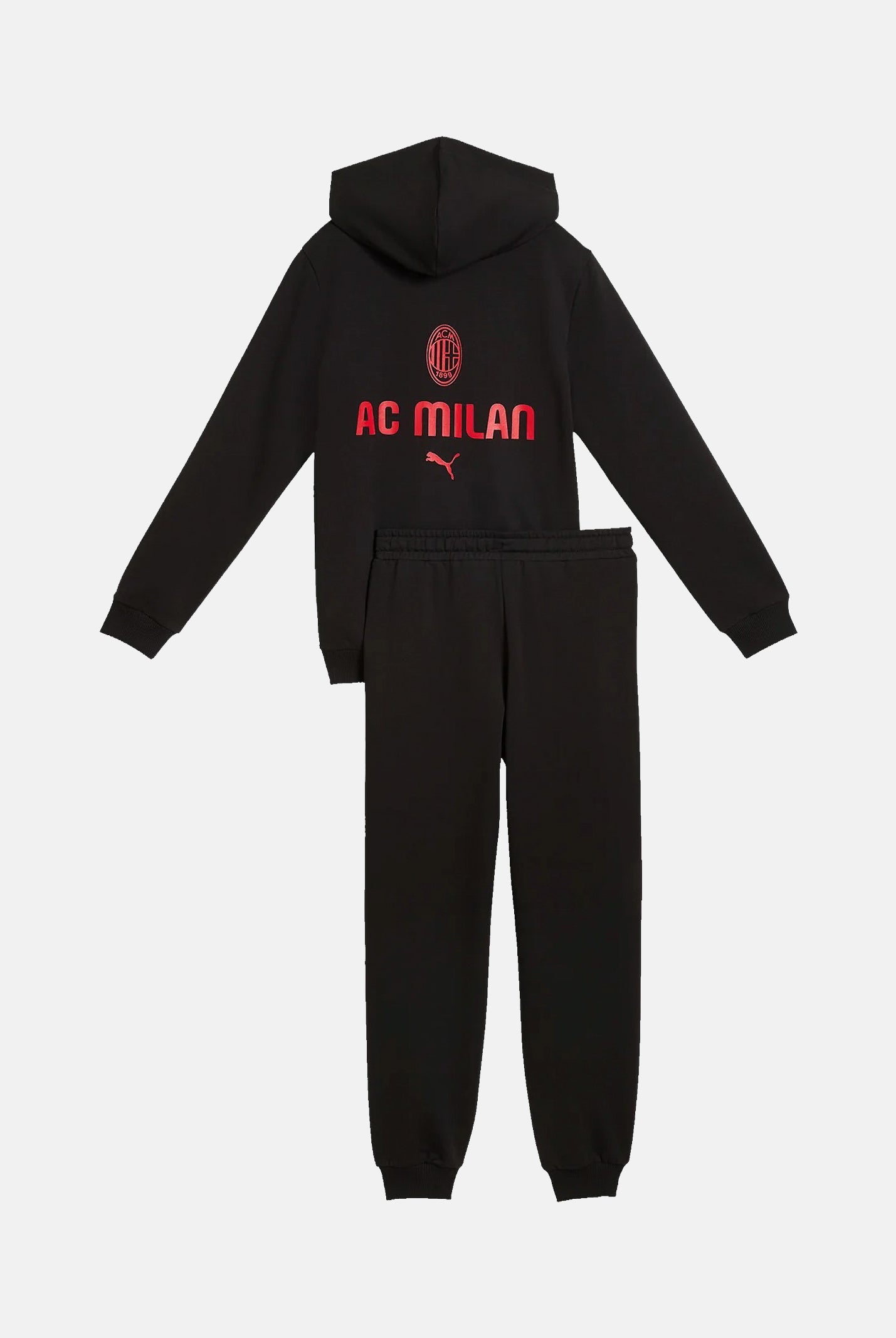 PUMA Tuta AC MILAN nera da bambino con logo iconico 786717 19 PUMA