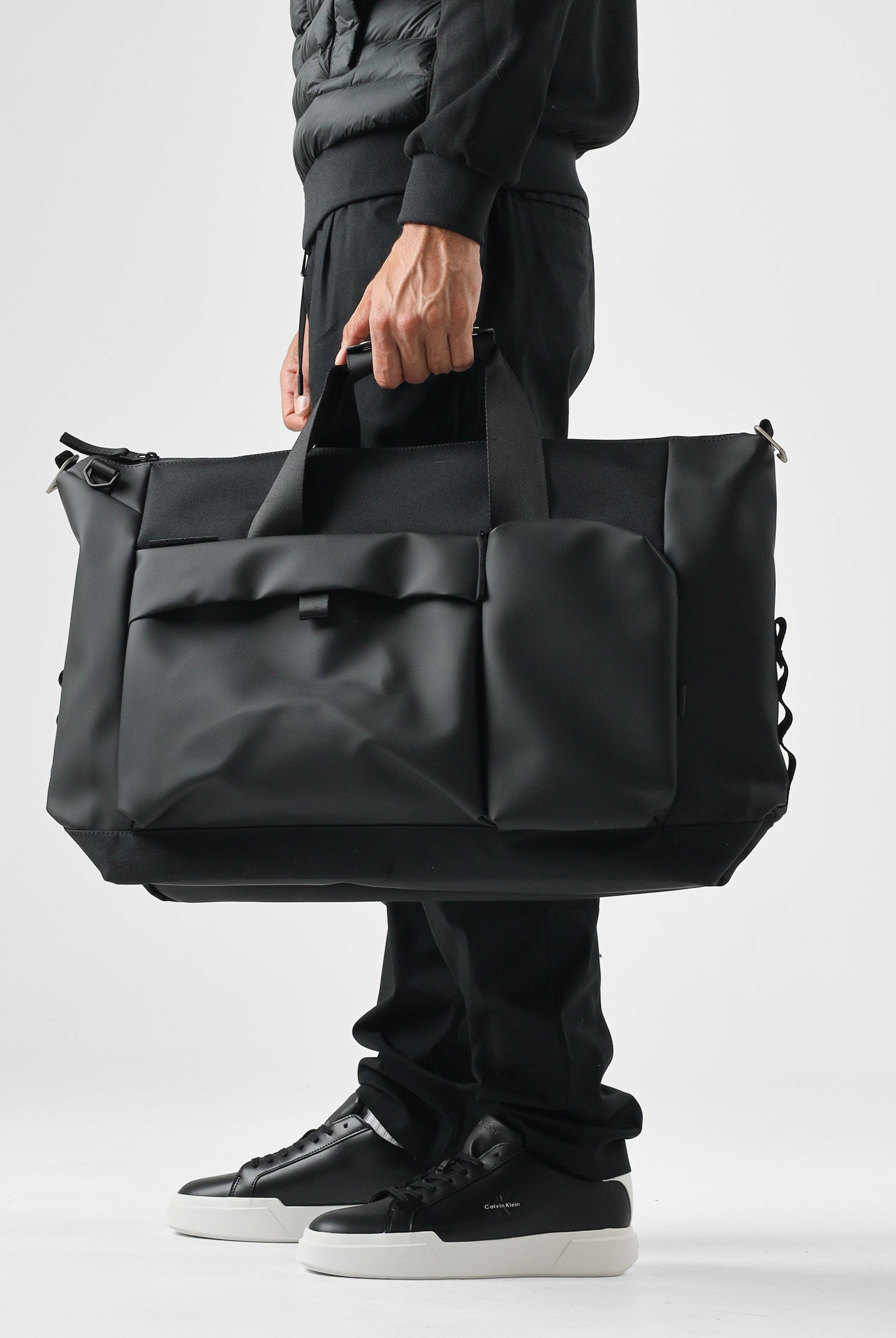 RAINS Borsa Otaru Weekend nera per uomo e donna RA12890 BL RAINS