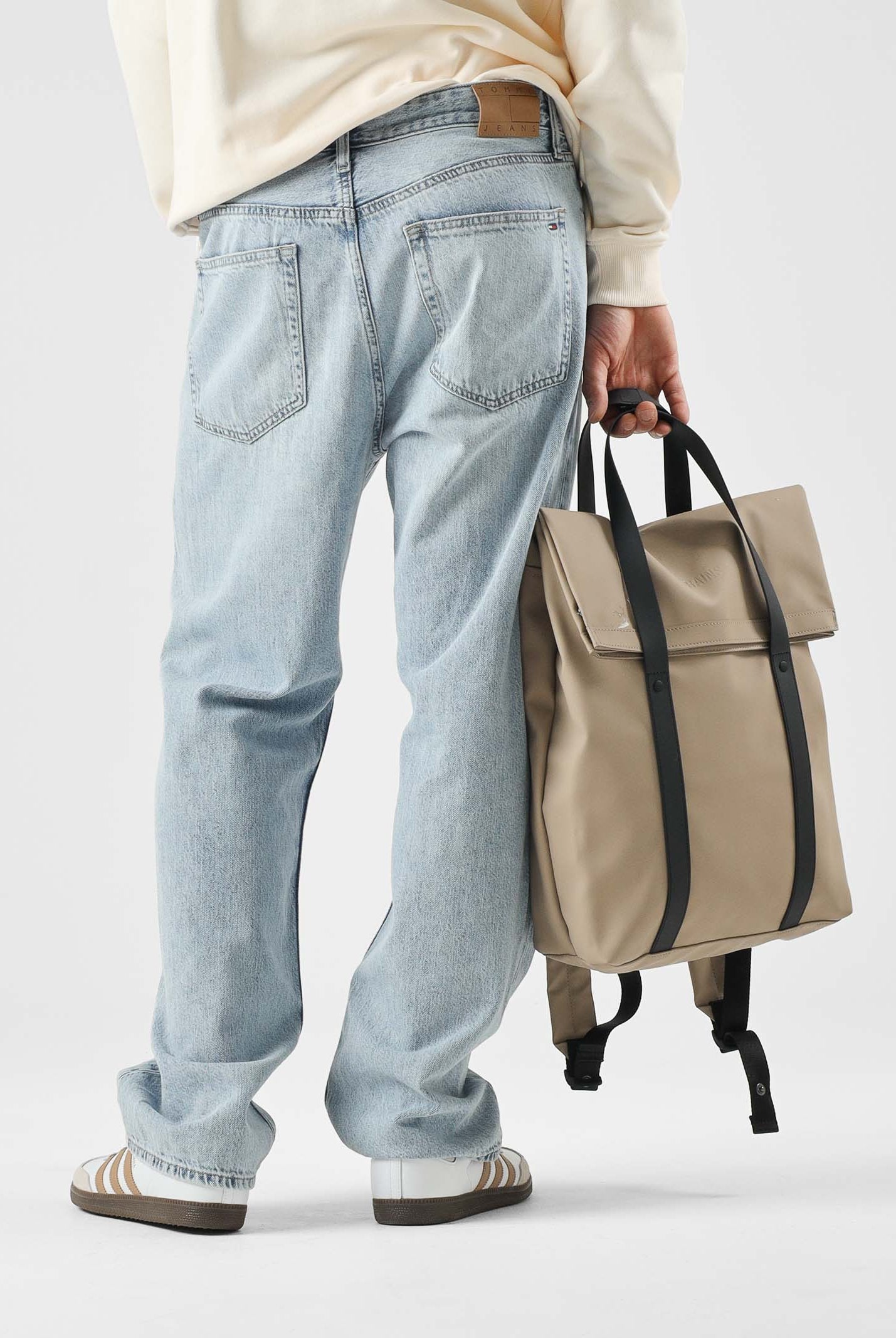 RAINS Zaino 2 Way beige per uomo e donna RA12940 BE RAINS