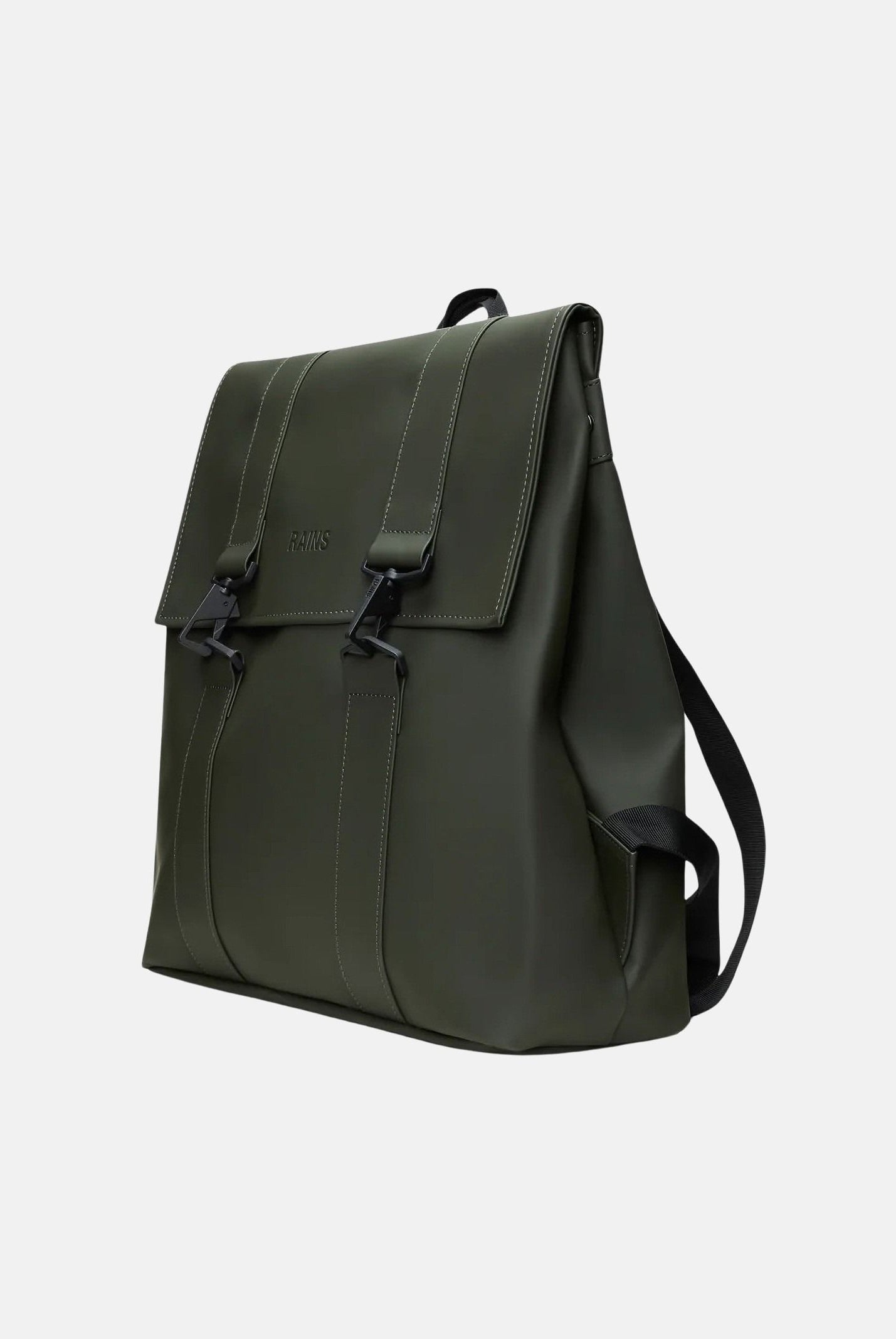 RAINS Zaino MSN verde bosco per uomo e donna RA13300 GRN RAINS