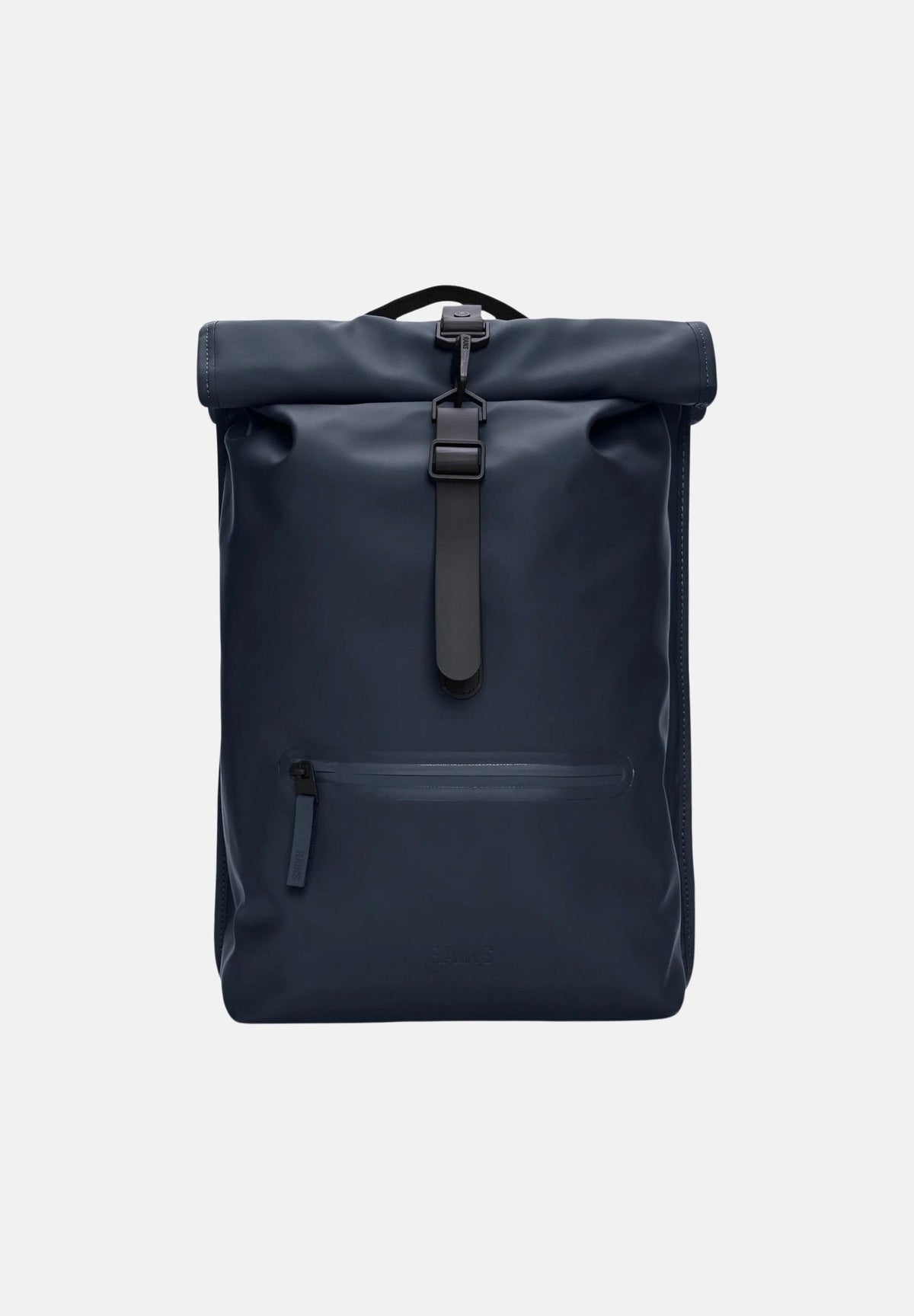 RAINS Zaino Rolltop nero per uomo e donna RA13320 NA RAINS