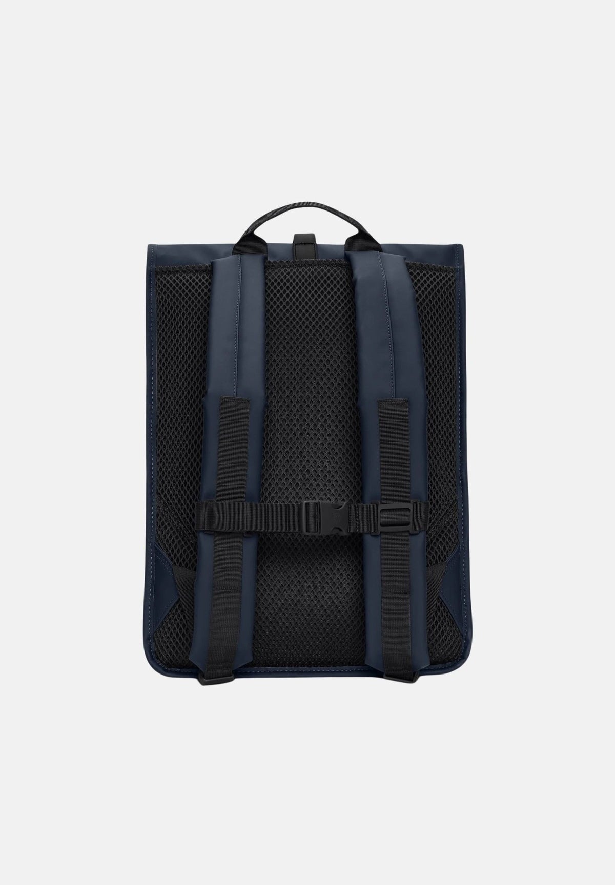 RAINS Zaino Rolltop nero per uomo e donna RA13320 NA RAINS