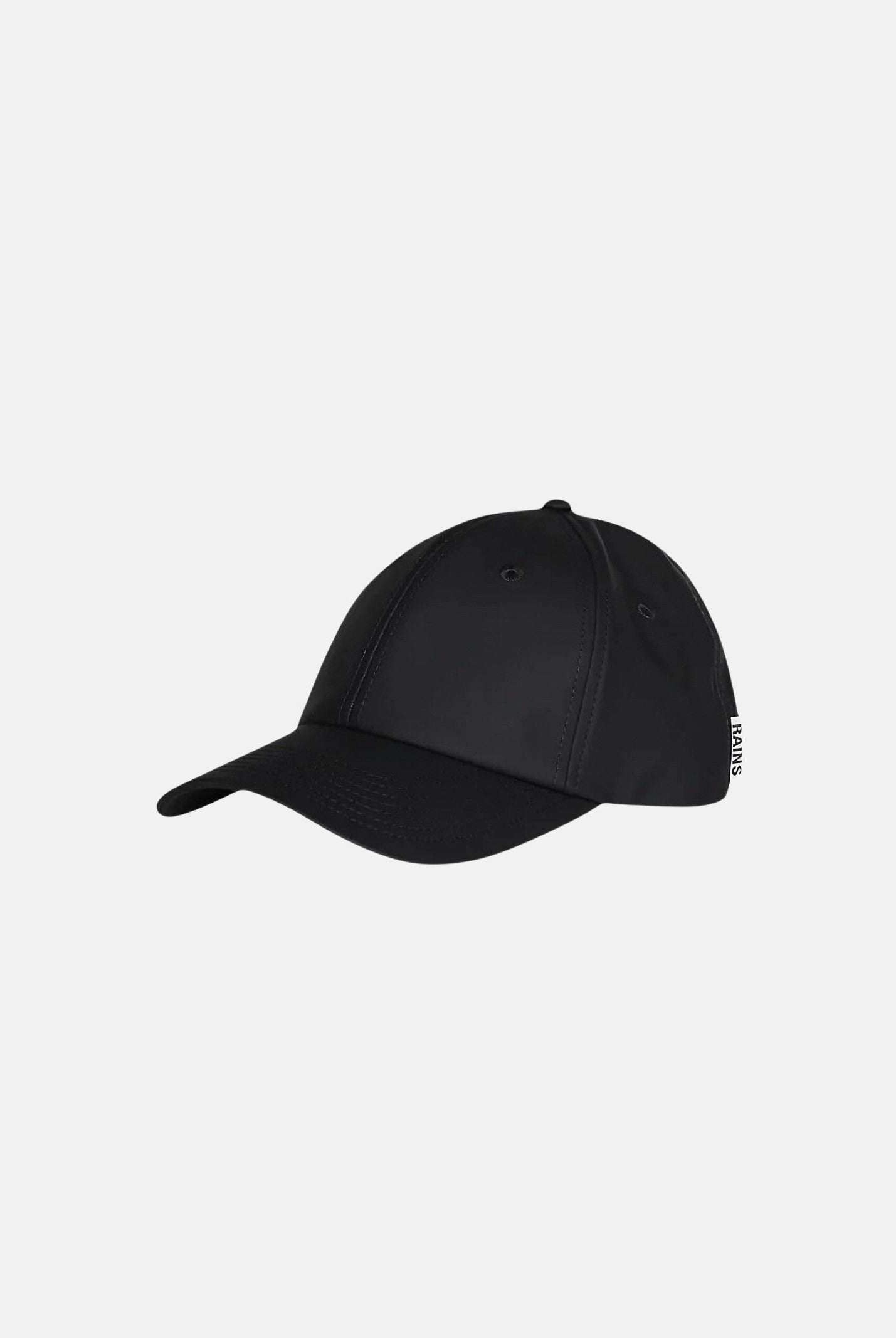 RAINS Cappello con visiera Cap nero per uomo e donna RA13600 BL RAINS