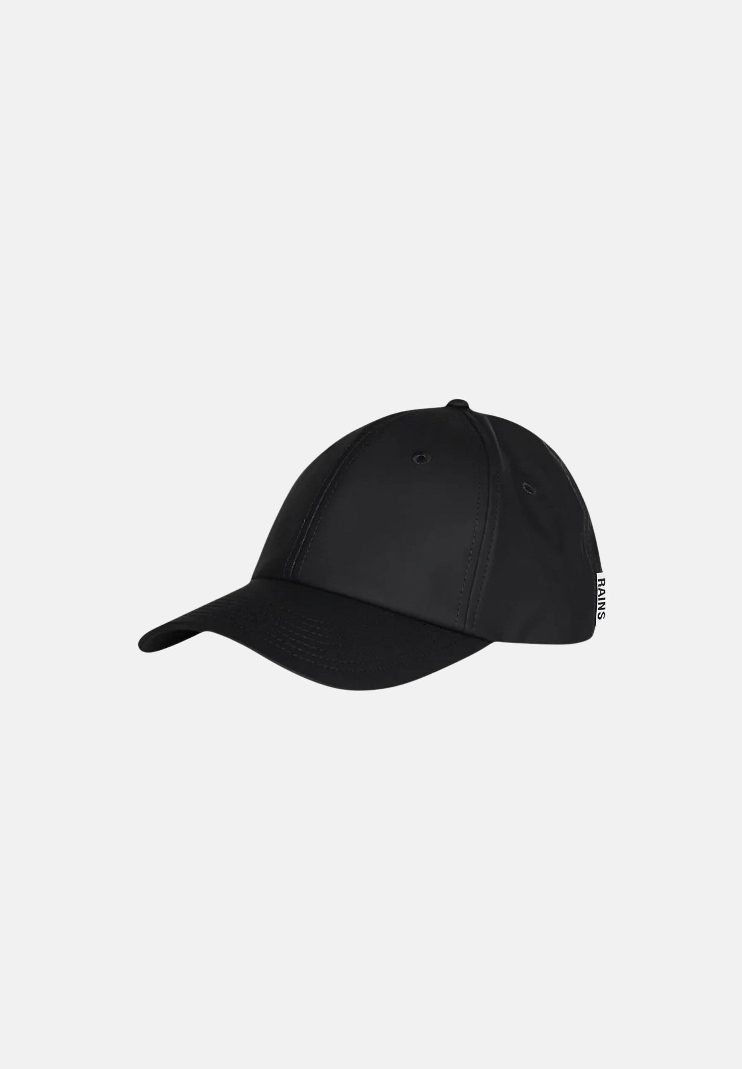 RAINS Cappello con visiera Cap nero per uomo e donna RA13600 BL RAINS