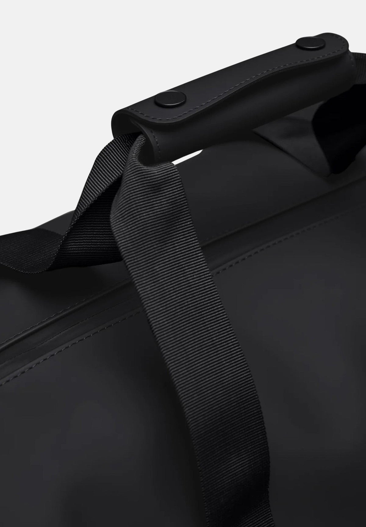 RAINS Borsone Hilo Weekend Bag Small nero per uomo e donna RA14220 BL RAINS