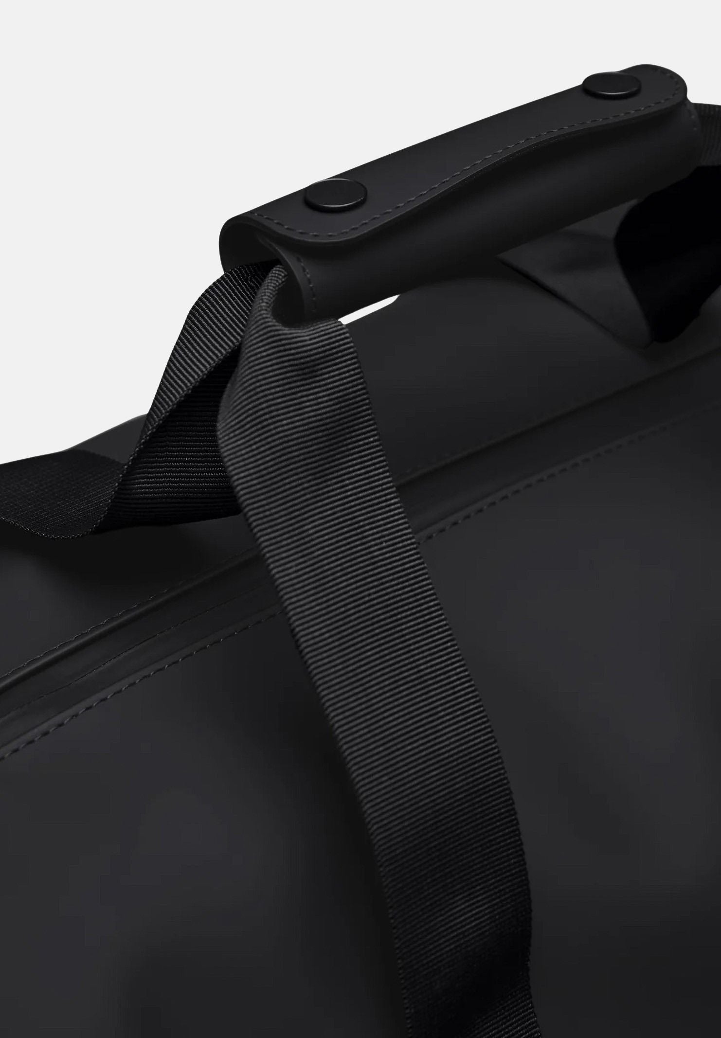 RAINS Borsone Hilo Weekend Bag Small nero per uomo e donna RA14220 BL RAINS
