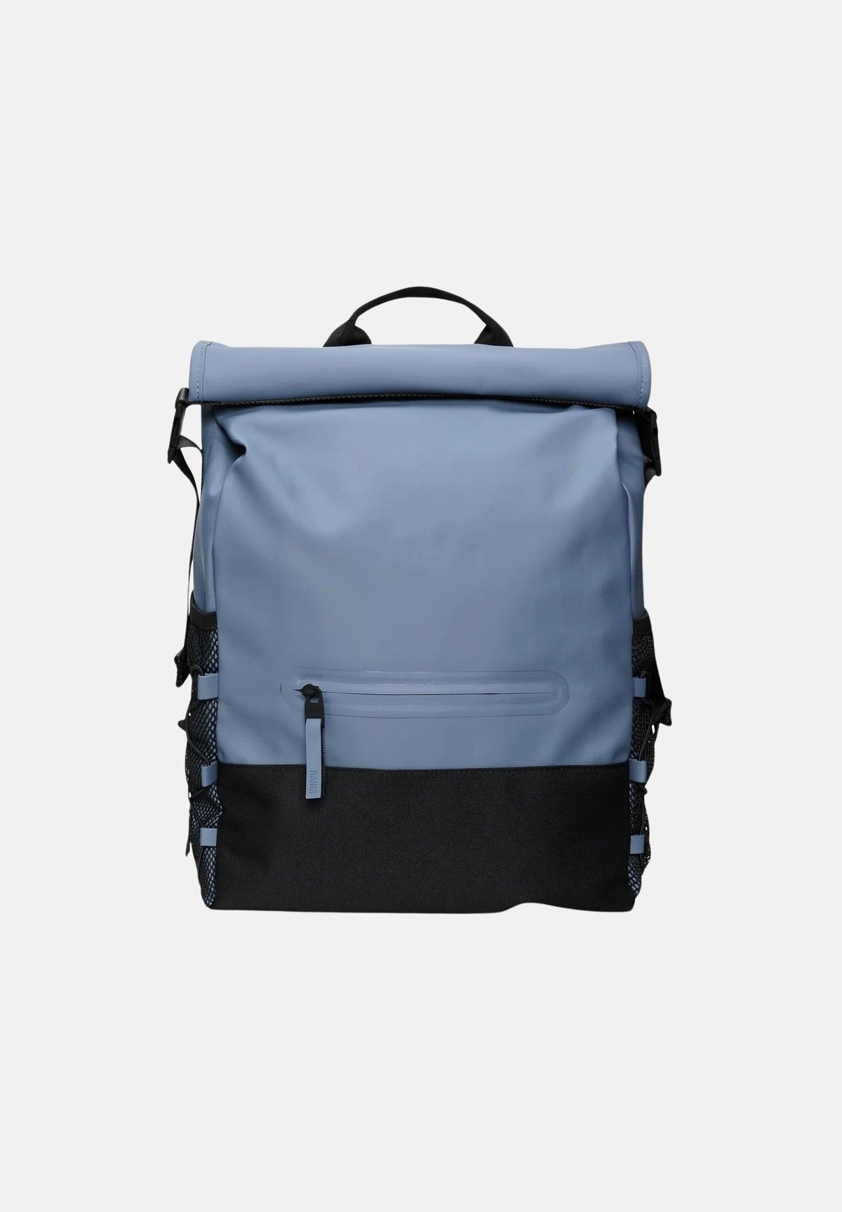 RAINS Zaino blue dusk per uomo e donna con chiusura superiore arrotolabile e spallacci regolabili. RA14270 BL RAINS