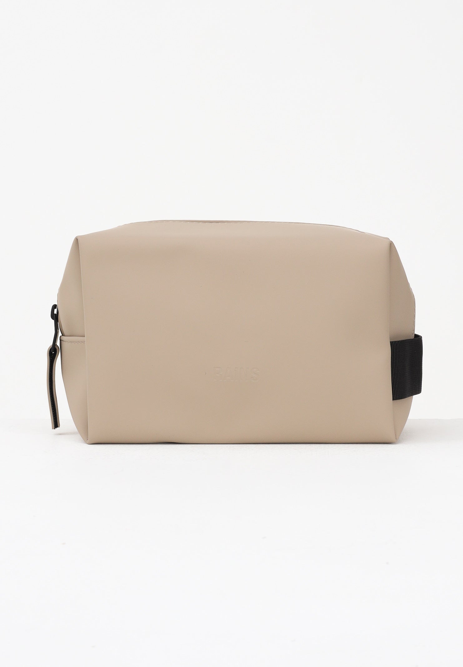 RAINS Pochette Wash Bag Small beige per uomo e donna RA15580 BE RAINS