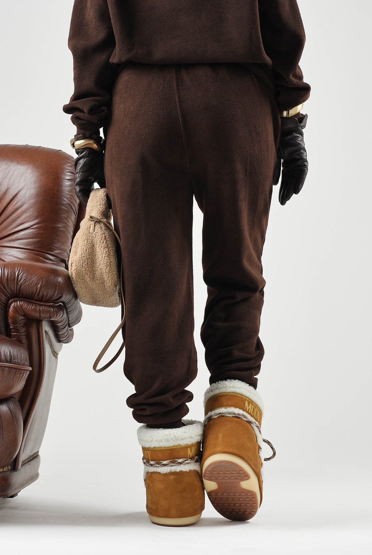 RALPH LAUREN Pantaloni jogger marroni per uomo e donna con vita elasticizzata e coulisse regolabile. 714B36288002 . RALPH LAUREN