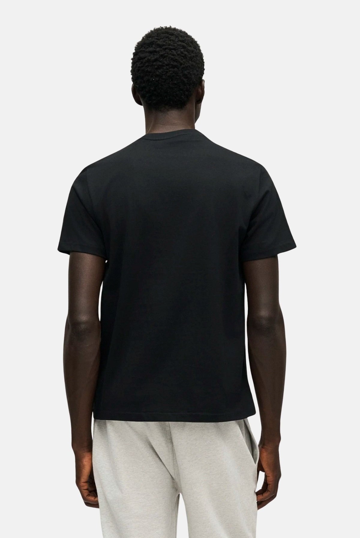 RALPH LAUREN T-shirt manica corta nera per uomo e donna con ricamo iconico sul petto. 714P18502001 . RALPH LAUREN