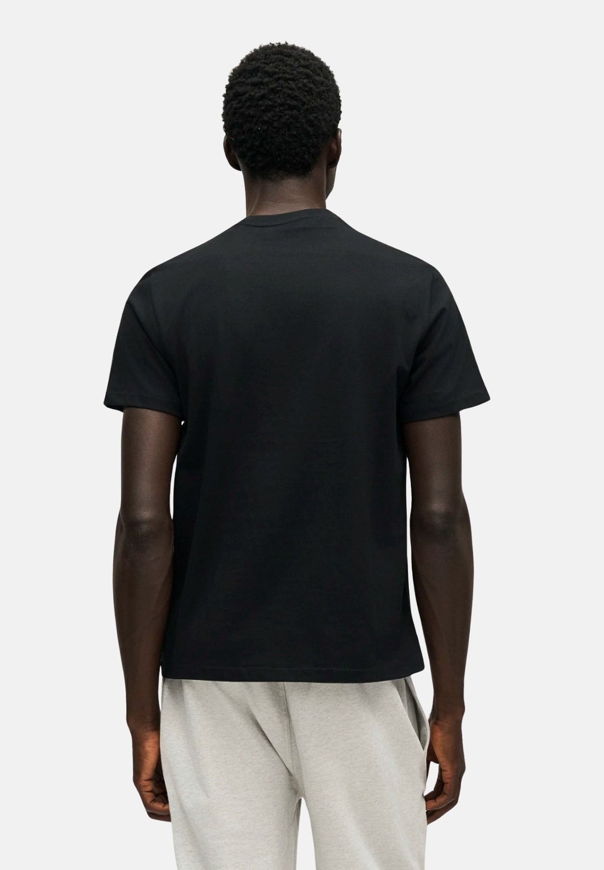 RALPH LAUREN T-shirt manica corta nera per uomo e donna con ricamo iconico sul petto. 714P18502001 . RALPH LAUREN