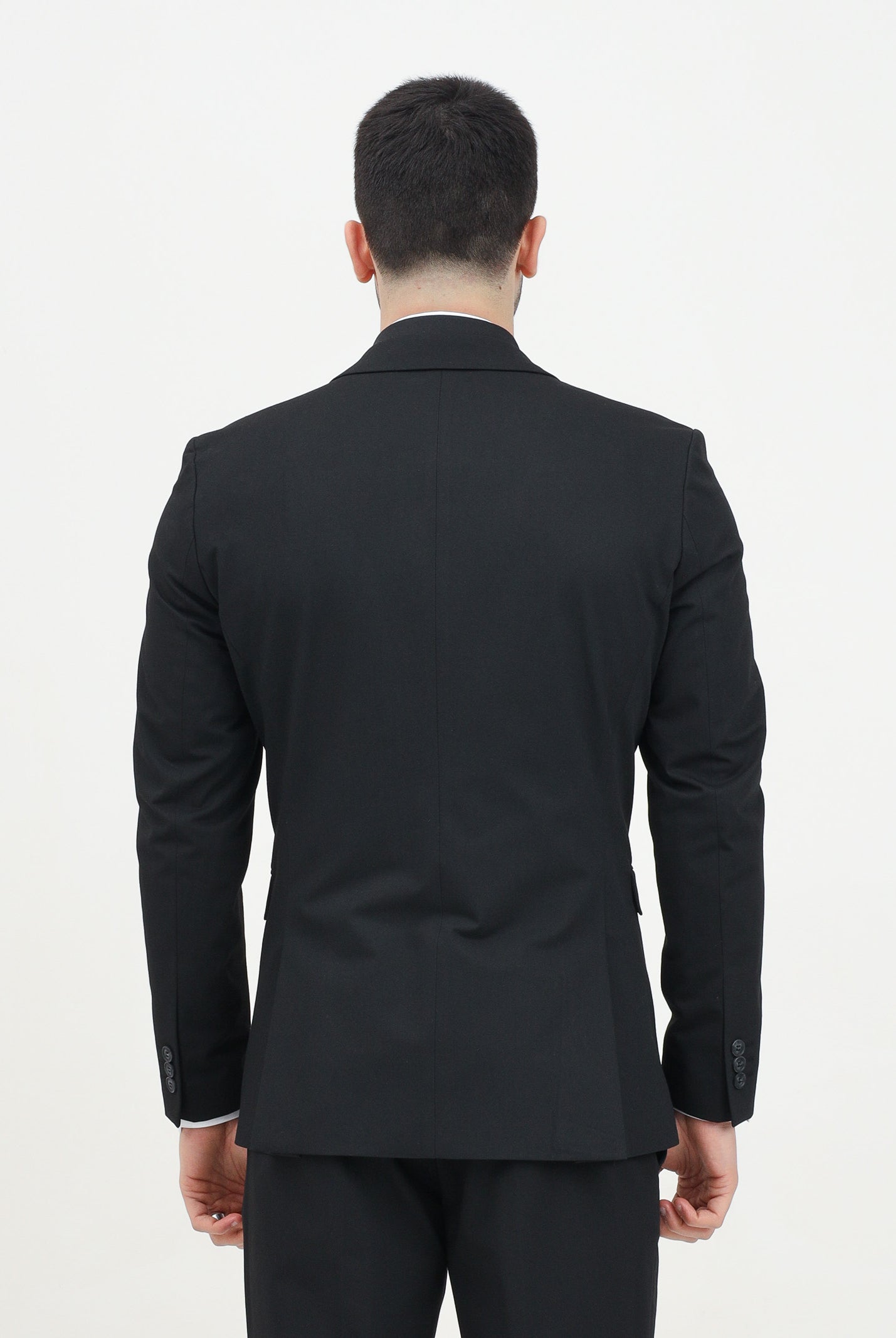SELECTED HOMME Giacca monopetto nera da uomo 16087824 BL SELECTED HOMME