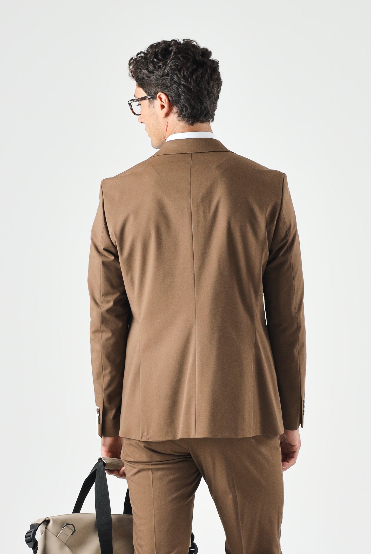 SELECTED HOMME Giacca LIAM Camel Beige da uomo con design monopetto 16087824 CAM SELECTED HOMME