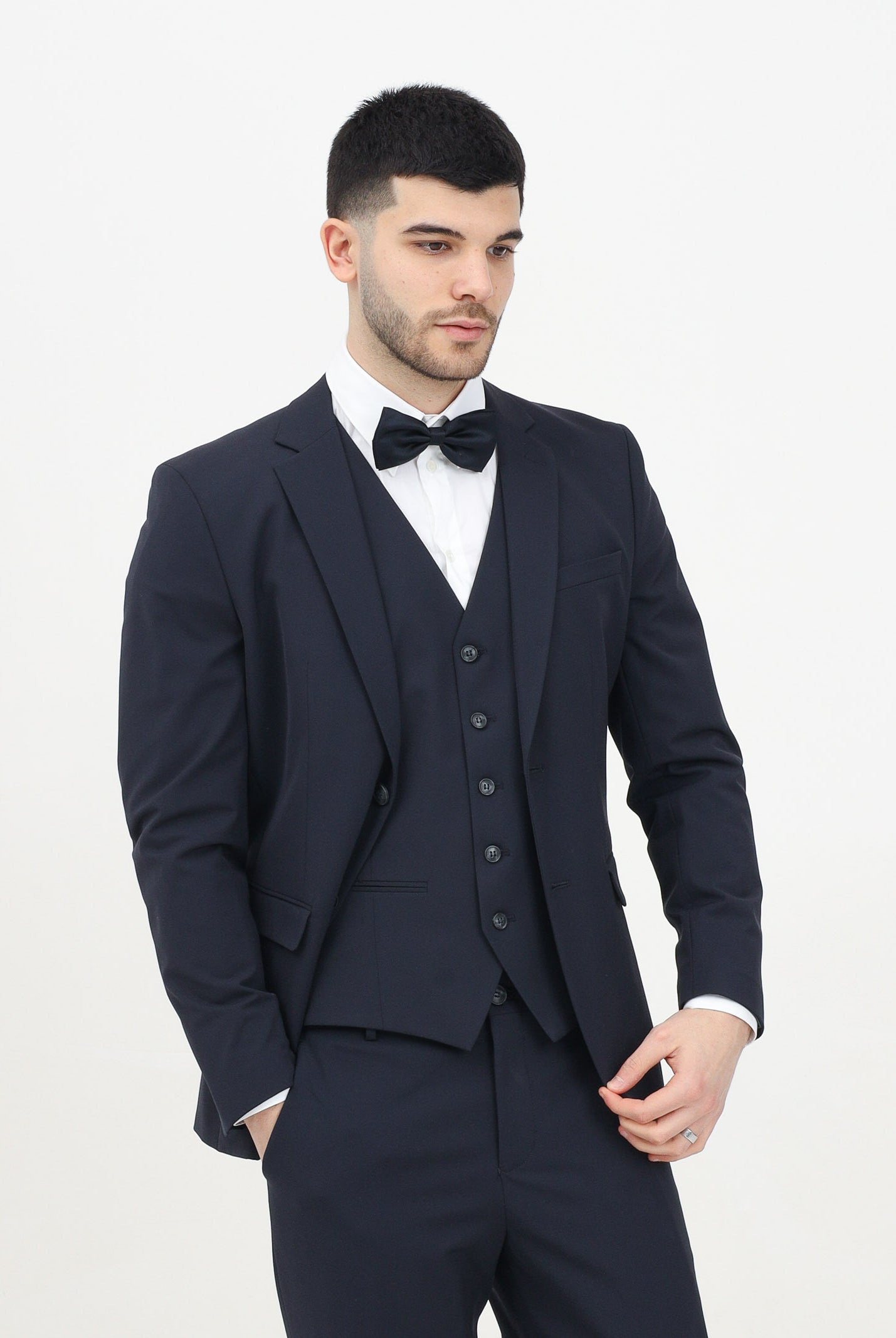 SELECTED HOMME Giacca monopetto blu da uomo 16087824 NABL SELECTED HOMME