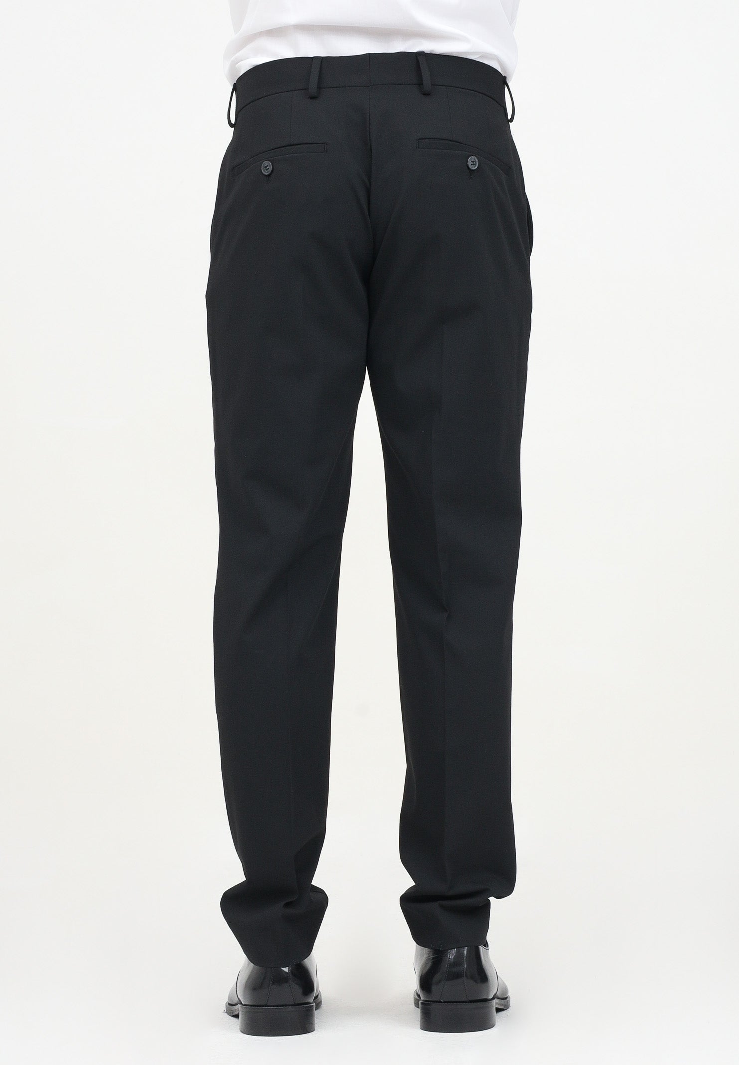 SELECTED HOMME Pantaloni eleganti neri da uomo 16087825 BL SELECTED HOMME