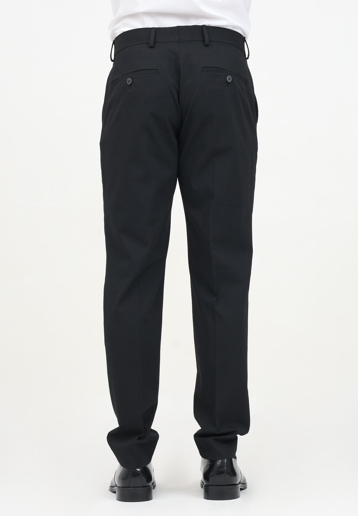 SELECTED HOMME Pantaloni eleganti neri da uomo 16087825 BL SELECTED HOMME