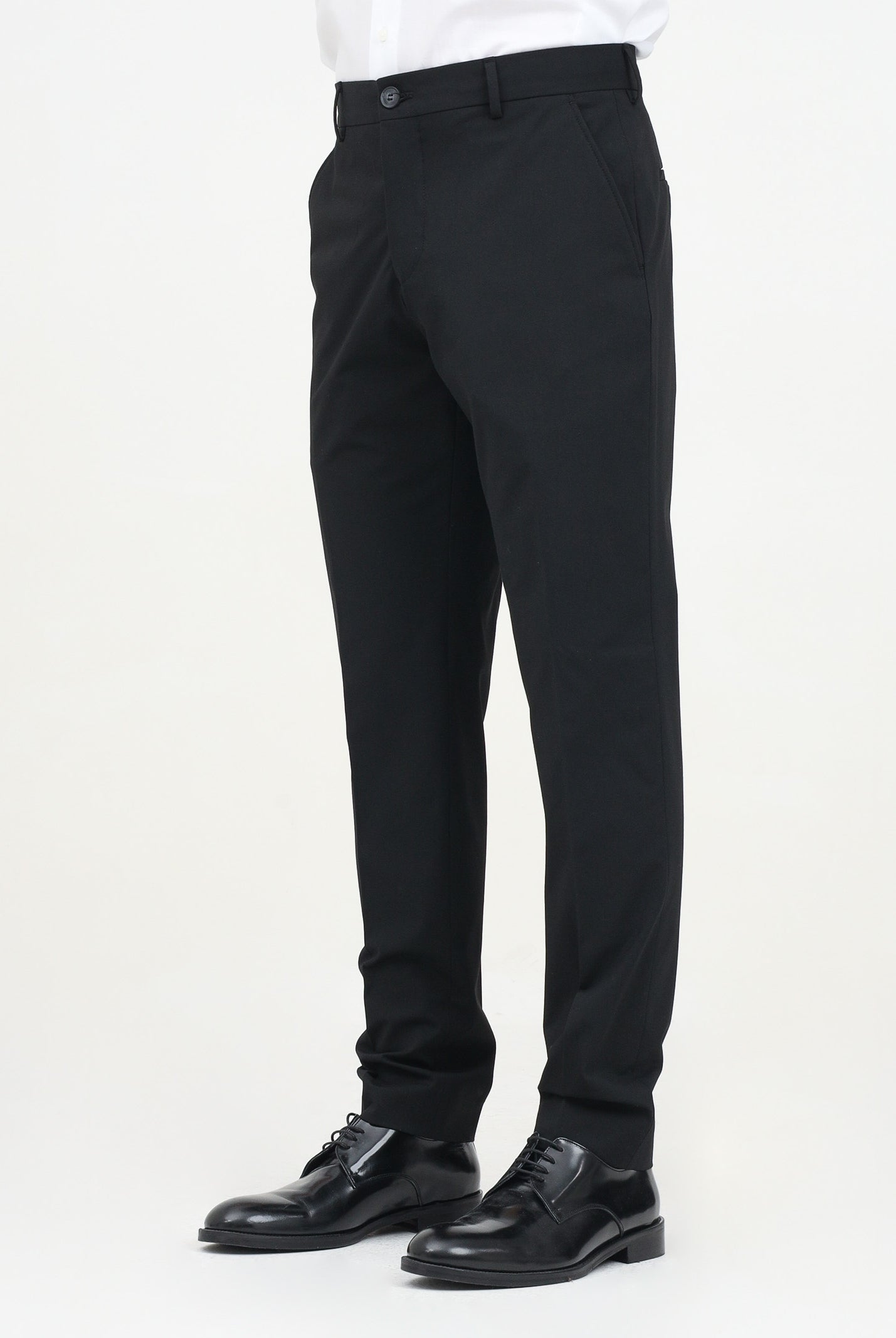 SELECTED HOMME Pantaloni eleganti neri da uomo 16087825 BL SELECTED HOMME