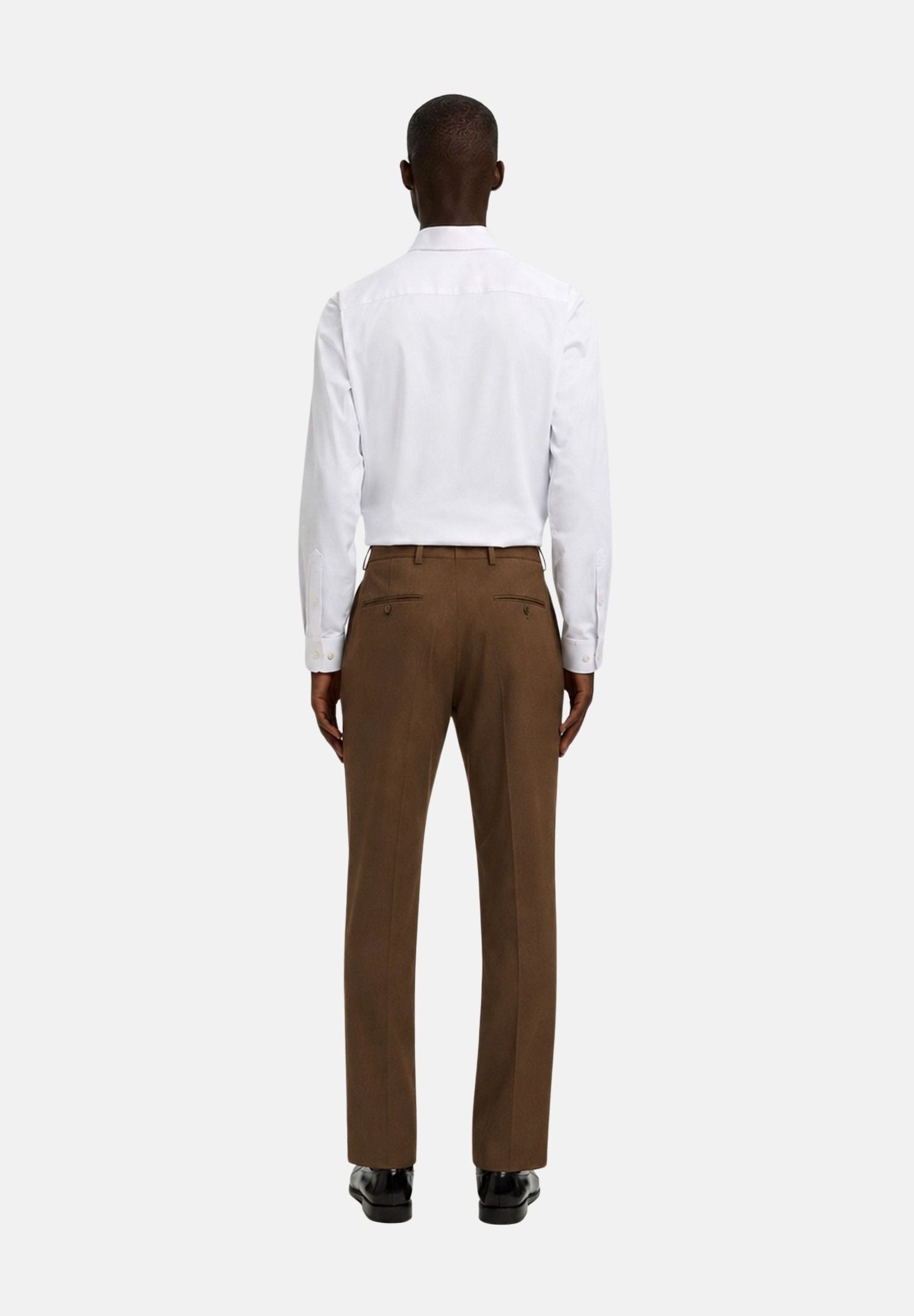 SELECTED HOMME Pantaloni LIAM Camel Beige da uomo con piega stirata centrale. 16087825 CAM SELECTED HOMME