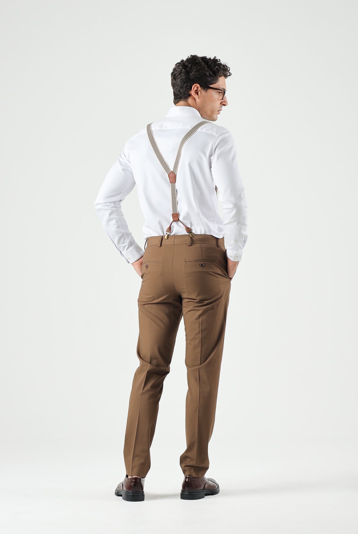 SELECTED HOMME Camicia a manica lunga bianca da uomo 16092939 BRWI SELECTED HOMME