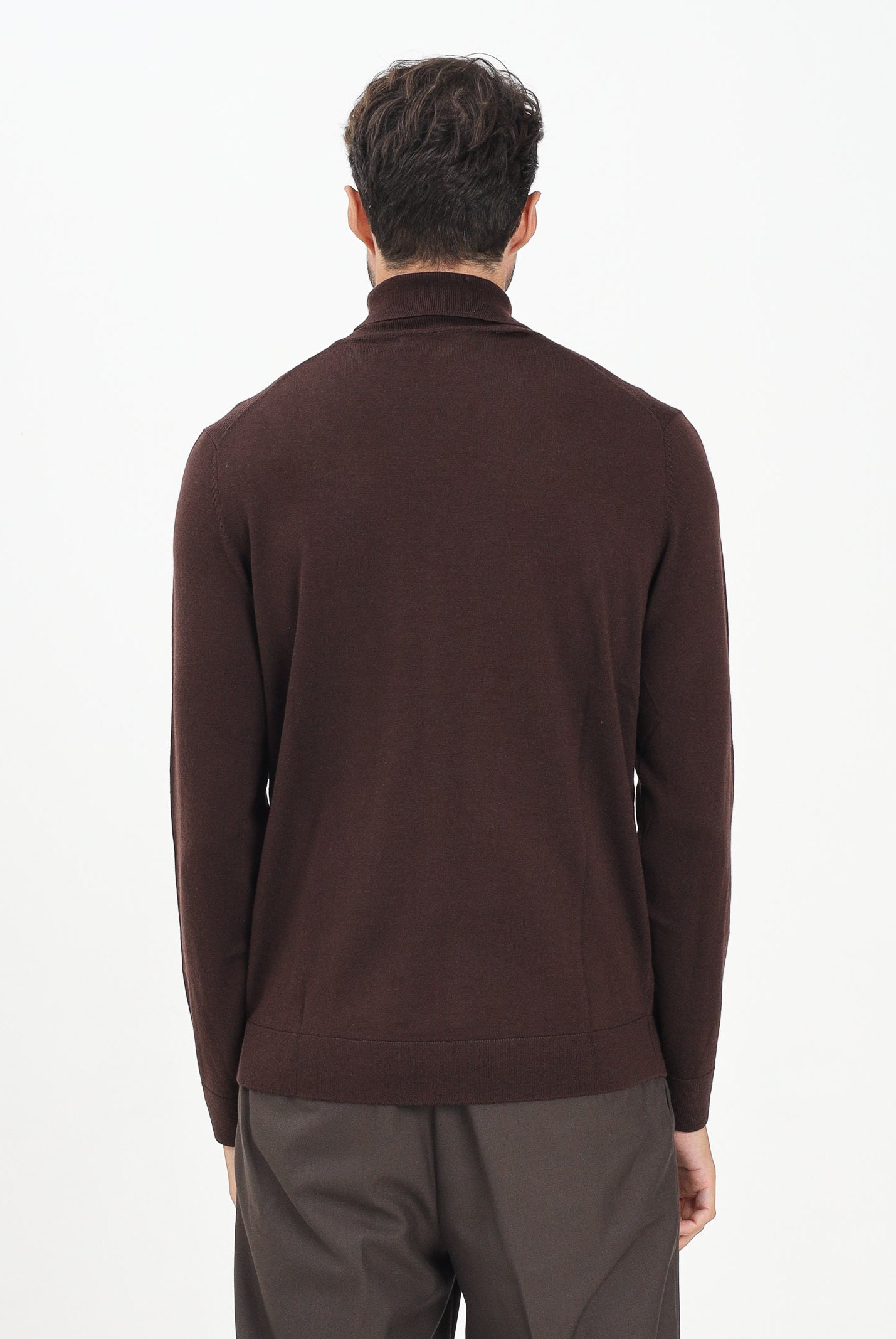 SELECTED HOMME Maglione a collo alto marrone da uomo 16094653 Demitasse SELECTED HOMME