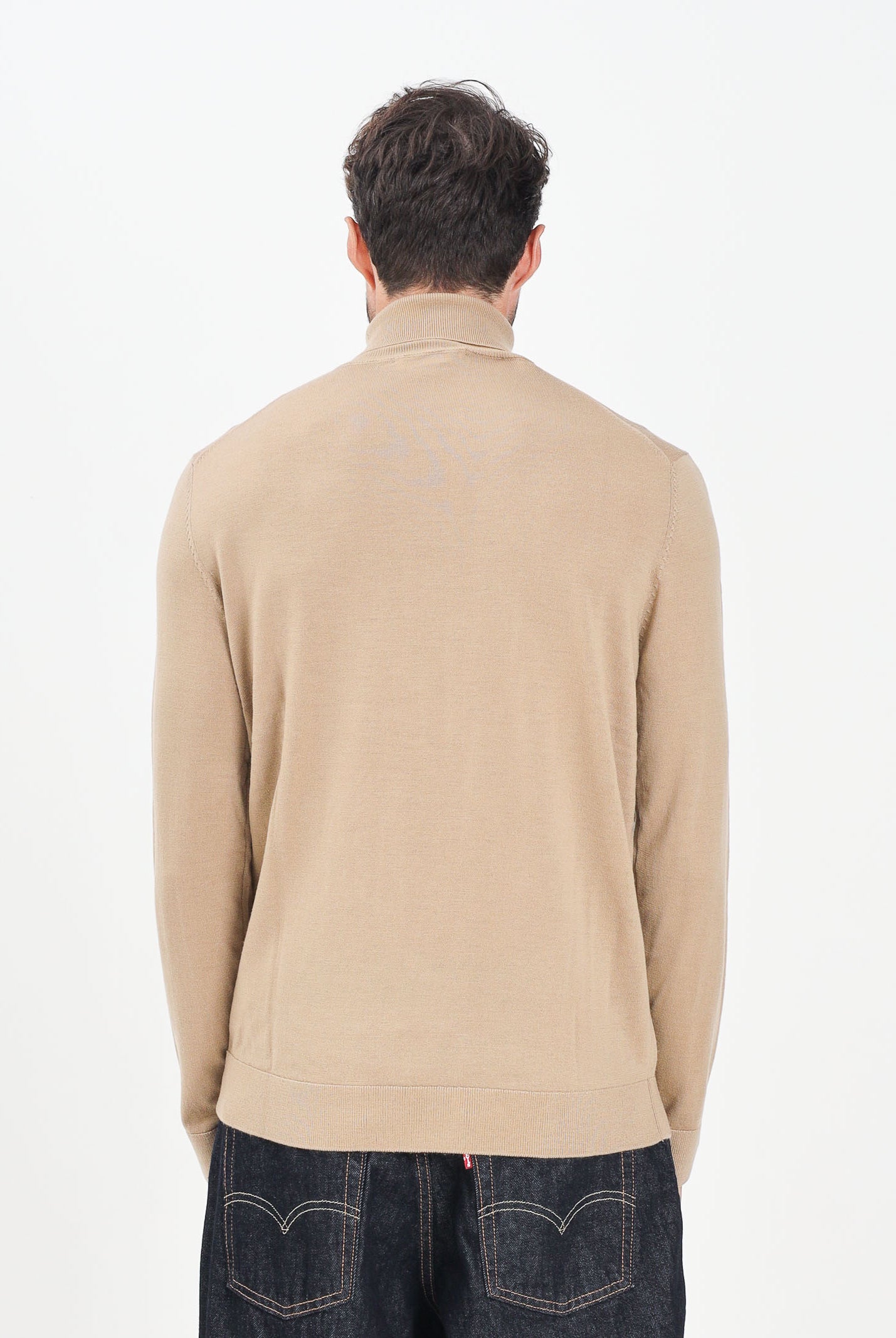 SELECTED HOMME Maglione a collo alto beige da uomo 16094653 Kelp SELECTED HOMME